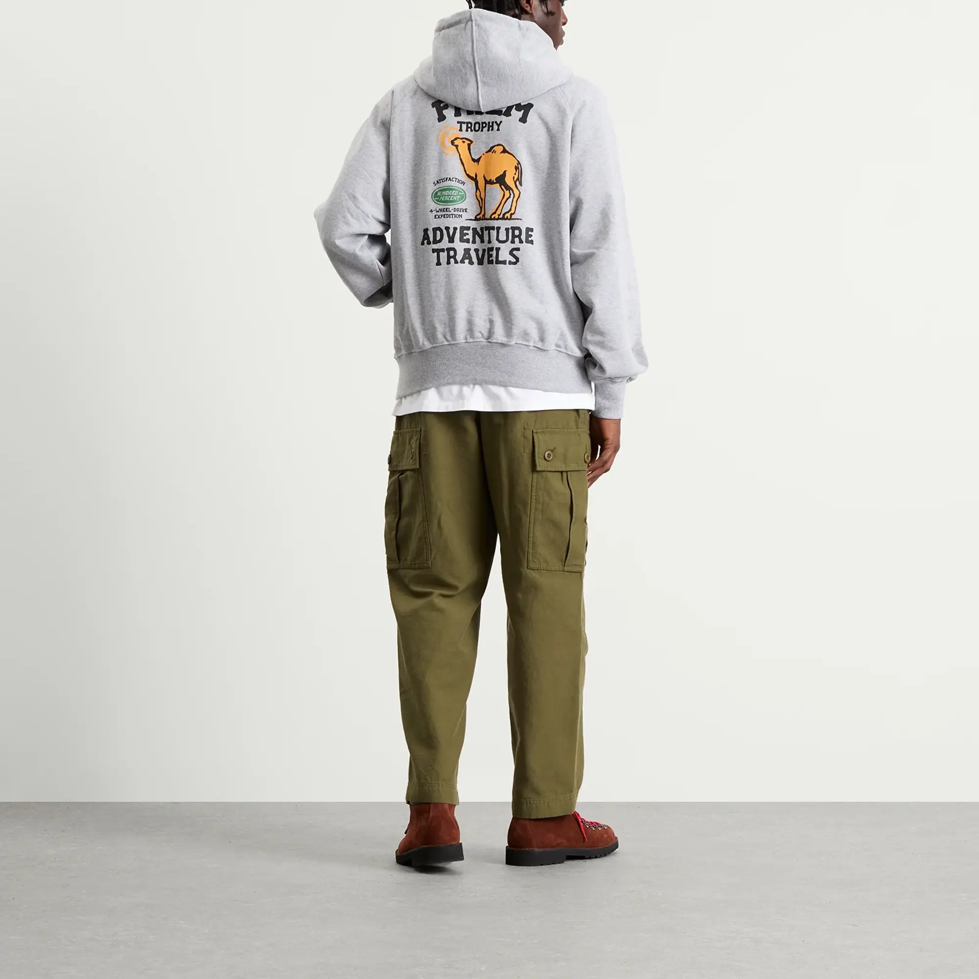 FrizmWORKS Men's Trophy Pullover Hoodie Gray