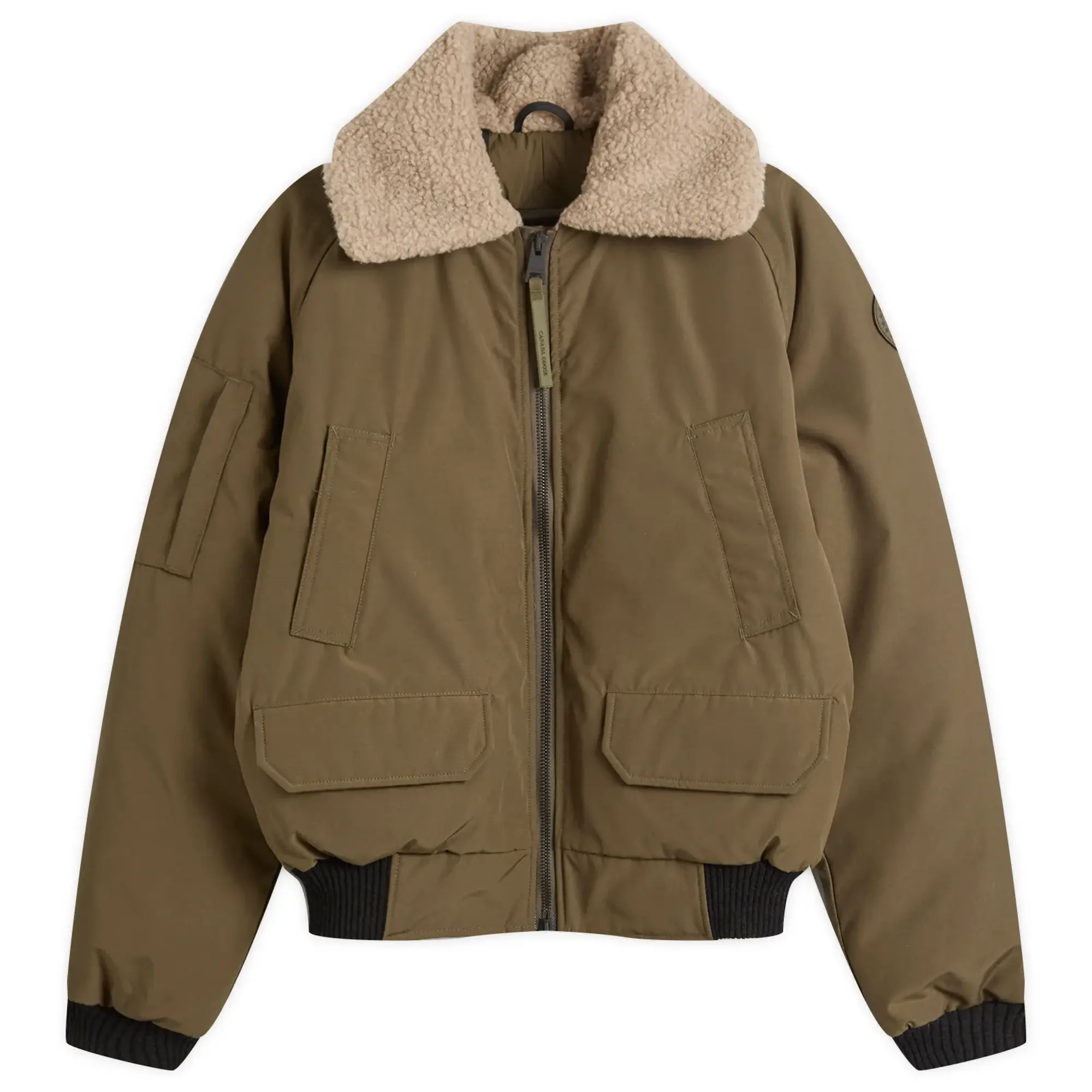 Canada Goose Men's Chilliwack Aviator Bomber Jacket Military Green