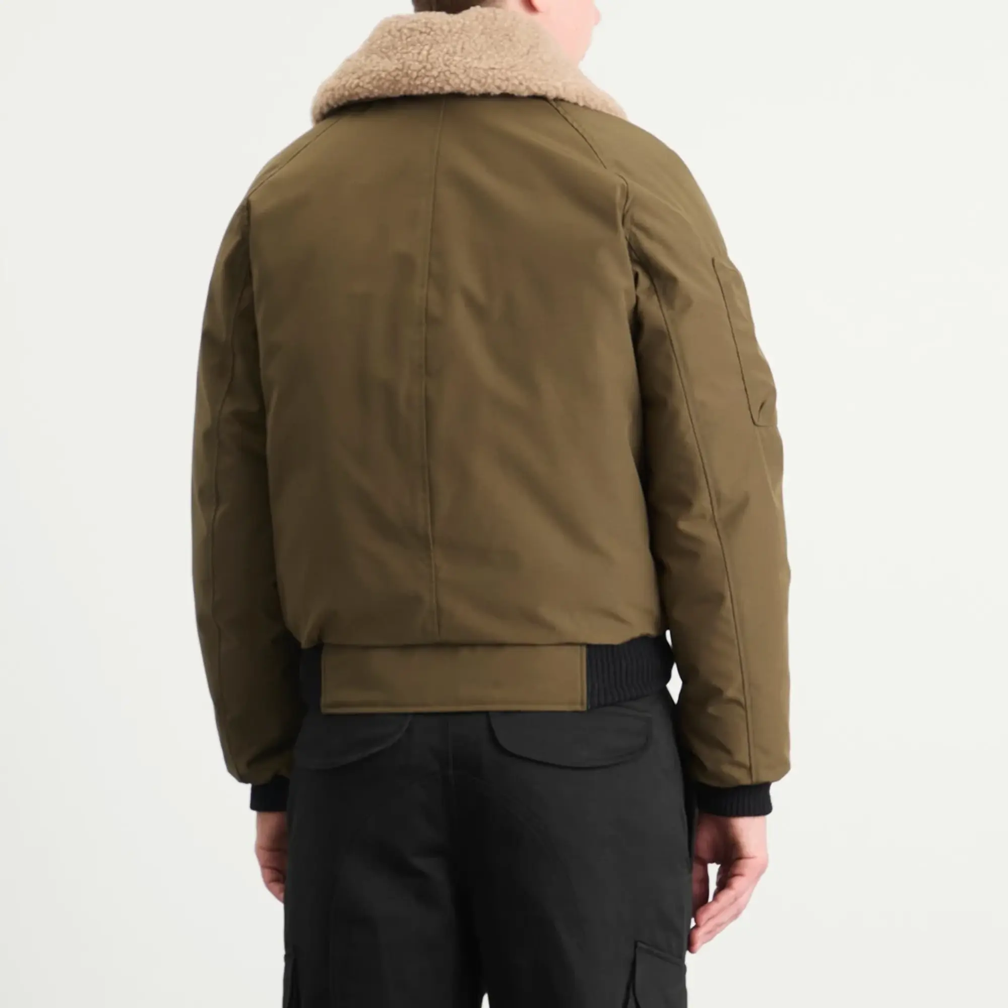 Canada Goose Men's Chilliwack Aviator Bomber Jacket Military Green