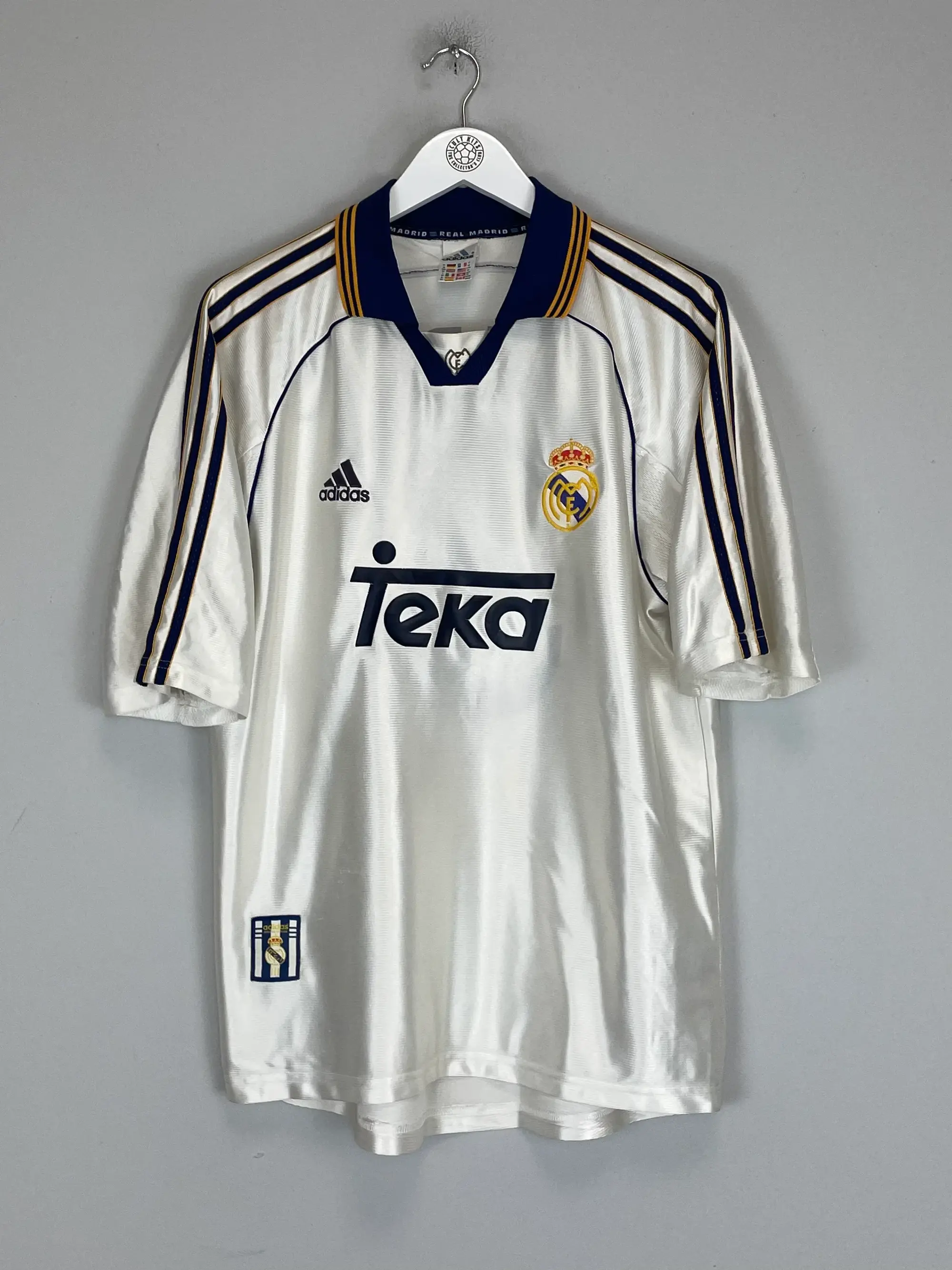 1998/00 REAL MADRID R.CARLOS #3 HOME SHIRT (M) ADIDAS | CULT KITS