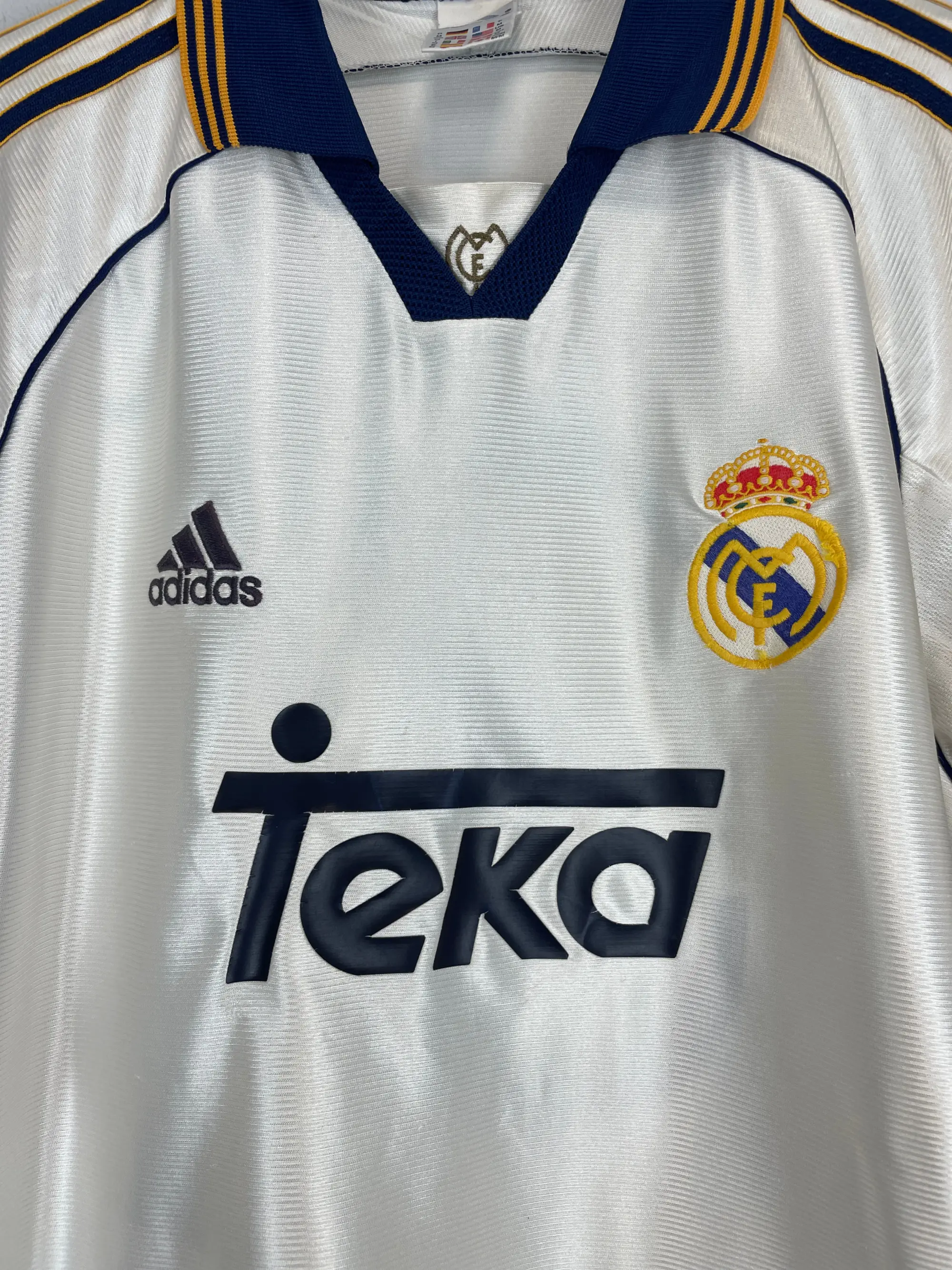 1998/00 REAL MADRID R.CARLOS #3 HOME SHIRT (M) ADIDAS | CULT KITS