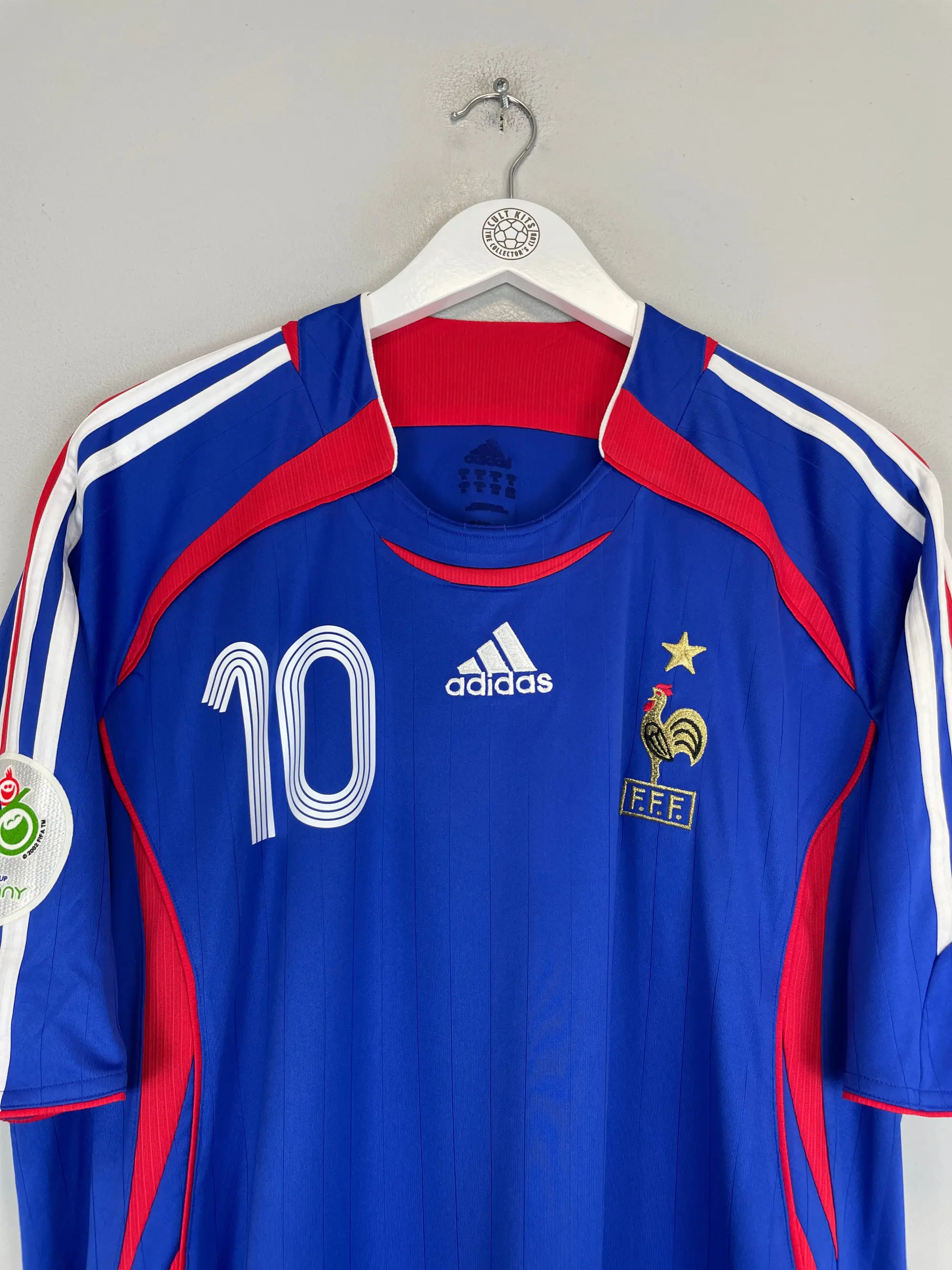2006/07 FRANCE ZIDANE #10 HOME SHIRT (XL) ADIDAS | CULT KITS