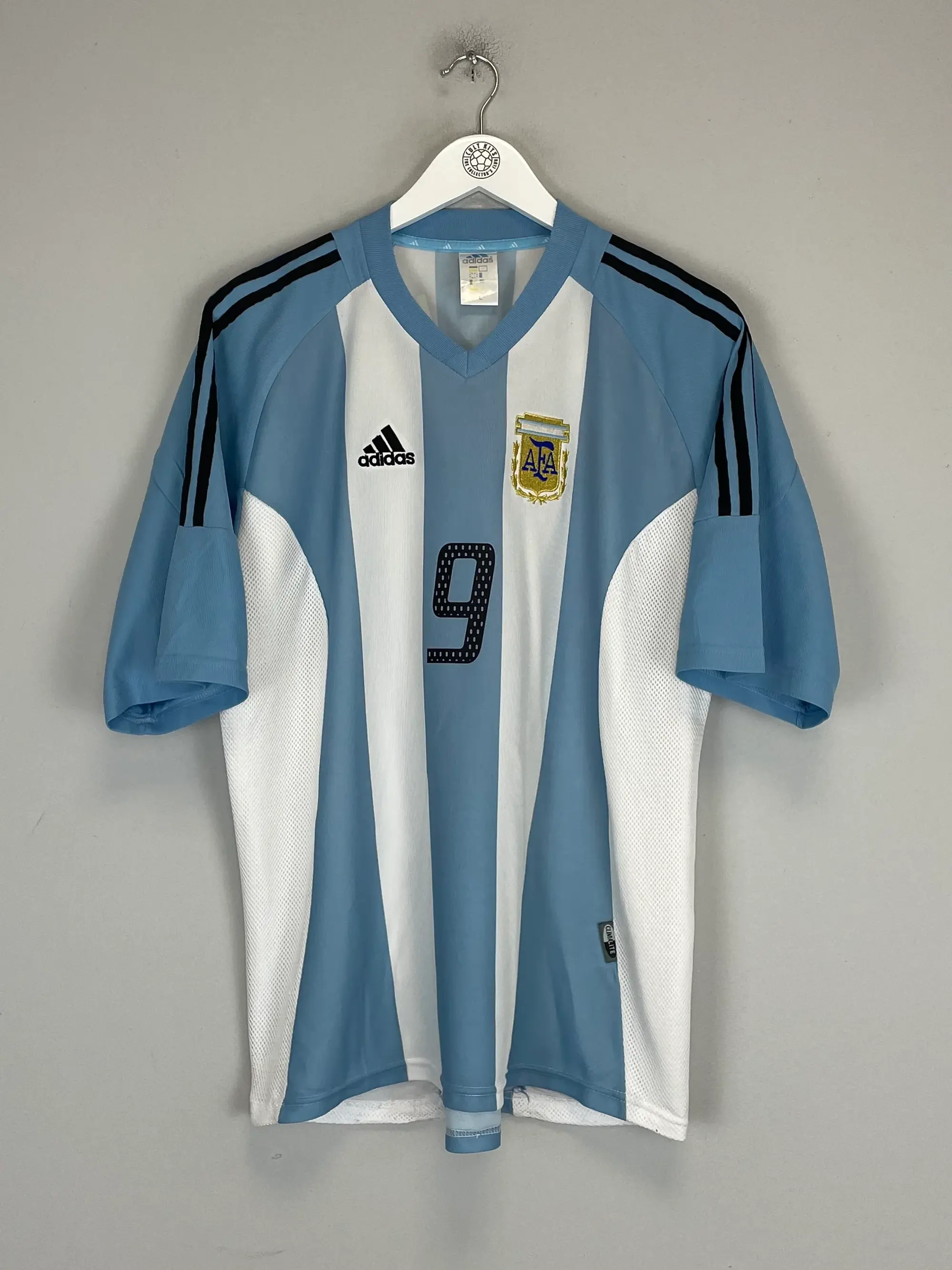 2002/04 ARGENTINA BATISTUTA #9 HOME SHIRT (L) ADIDAS | CULT KITS