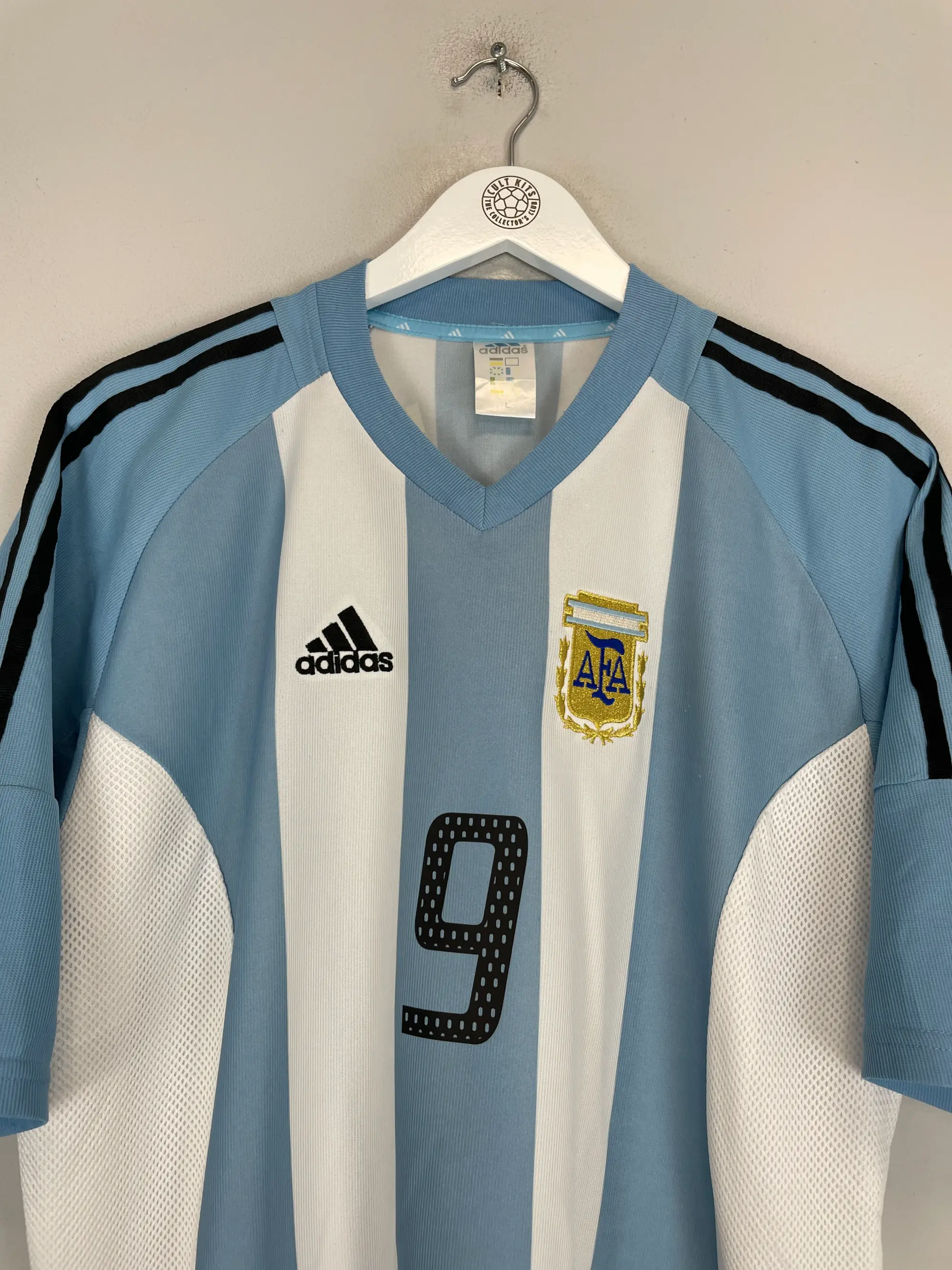 2002/04 ARGENTINA BATISTUTA #9 HOME SHIRT (L) ADIDAS | CULT KITS