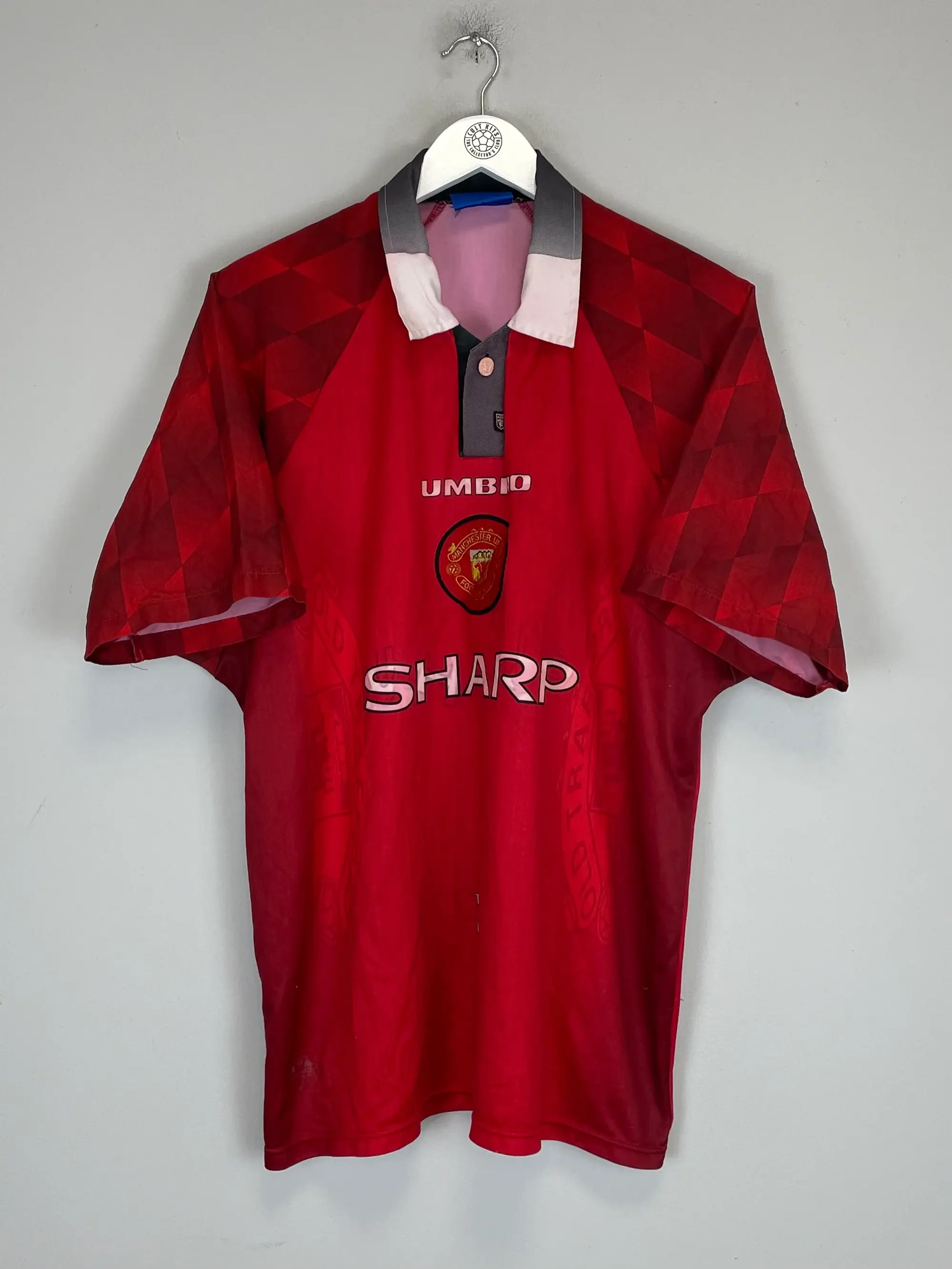 1996/98 MANCHESTER UNITED HOME SHIRT (XL) UMBRO | CULT KITS