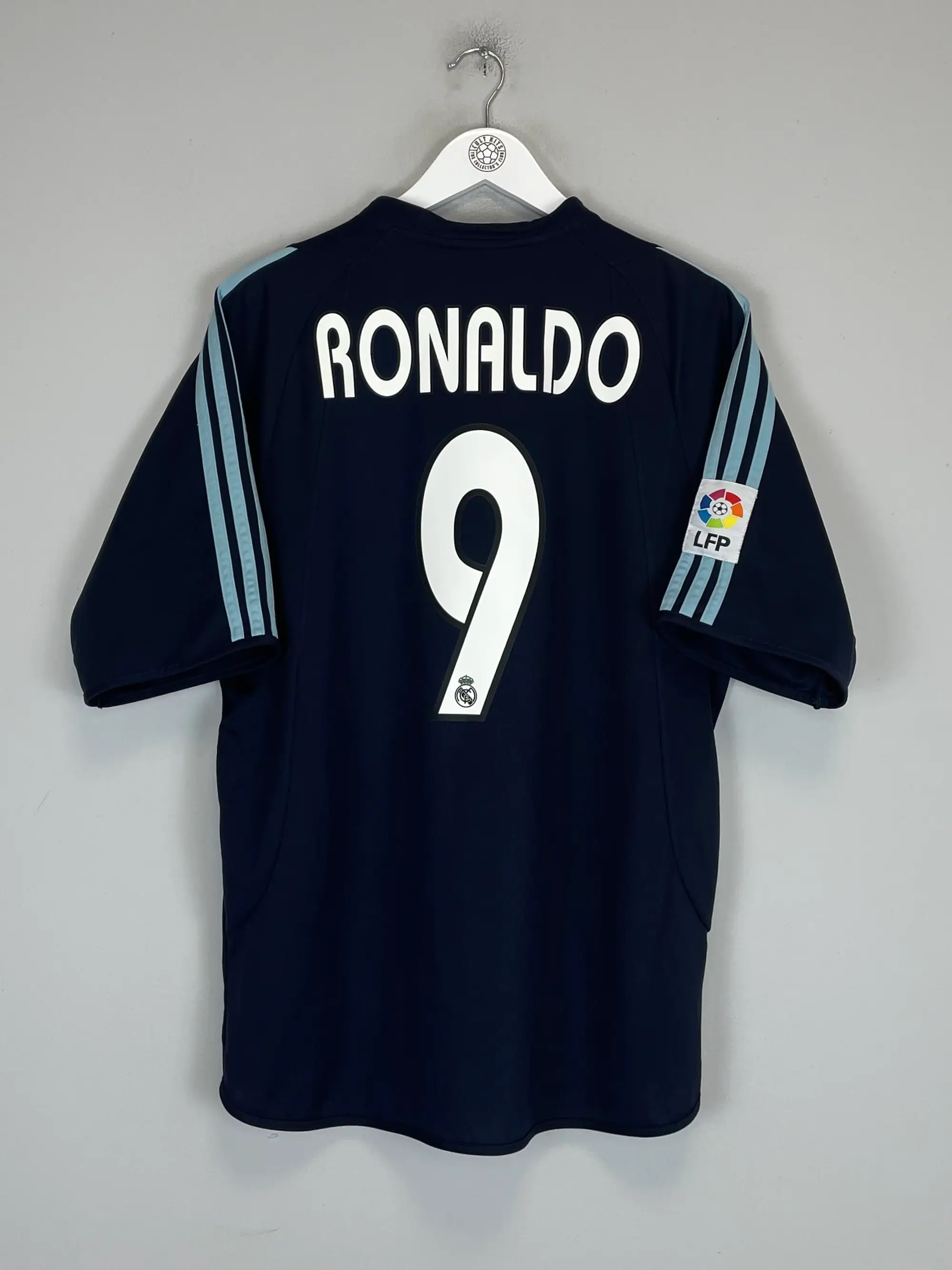 2003/04 REAL MADRID RONALDO #9 AWAY SHIRT (M) ADIDAS | CULT KITS