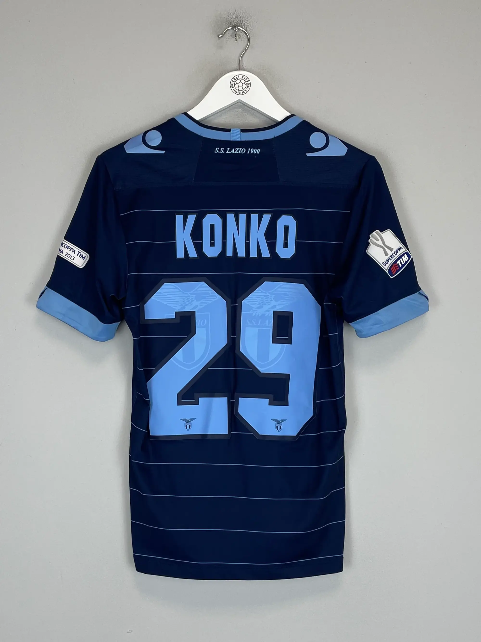 2013/14 LAZIO KONKO #29 *MATCH ISSUE* THIRD SHIRT (M) MACRON | CULT KITS