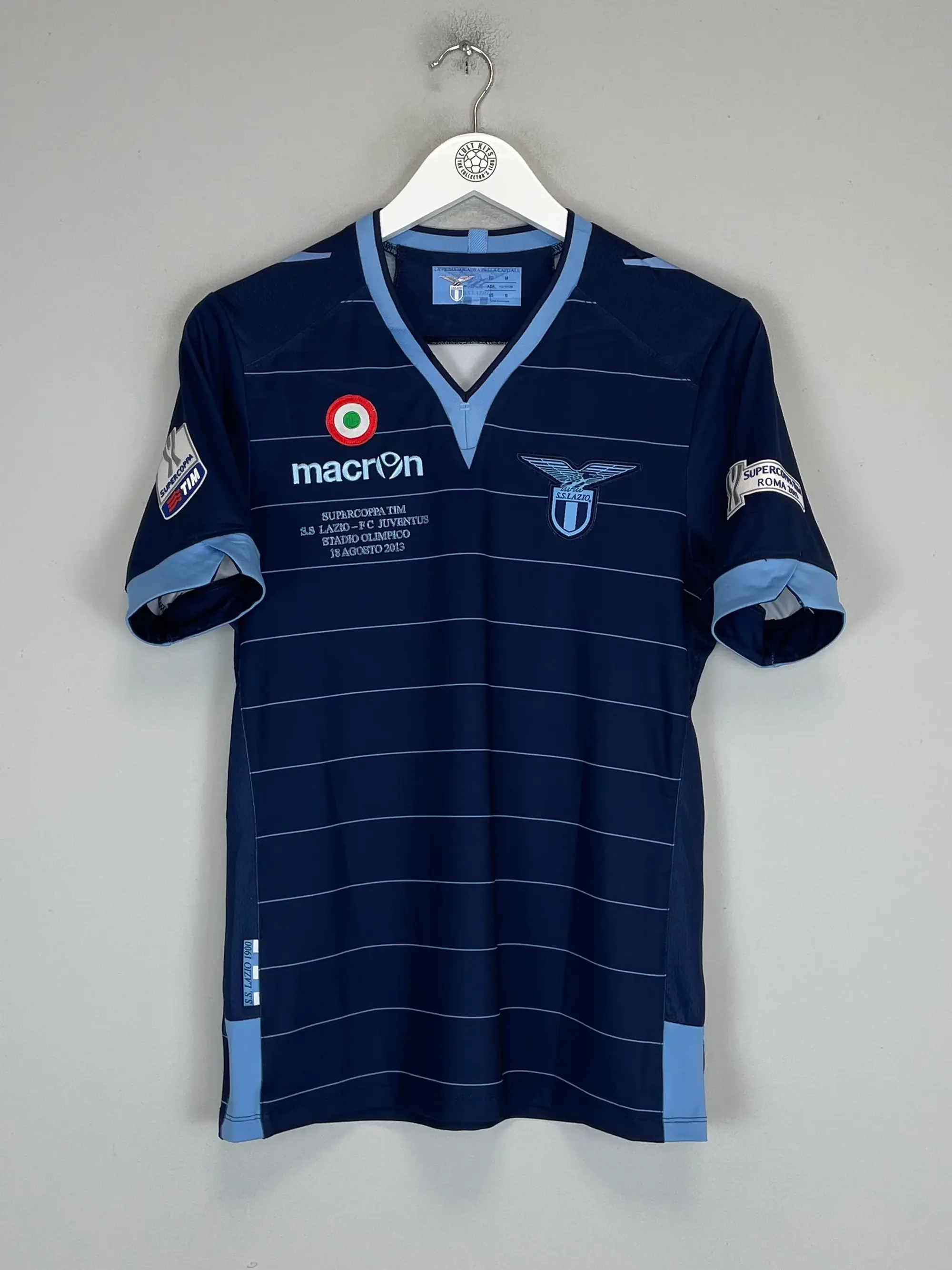 2013/14 LAZIO KONKO #29 *MATCH ISSUE* THIRD SHIRT (M) MACRON | CULT KITS