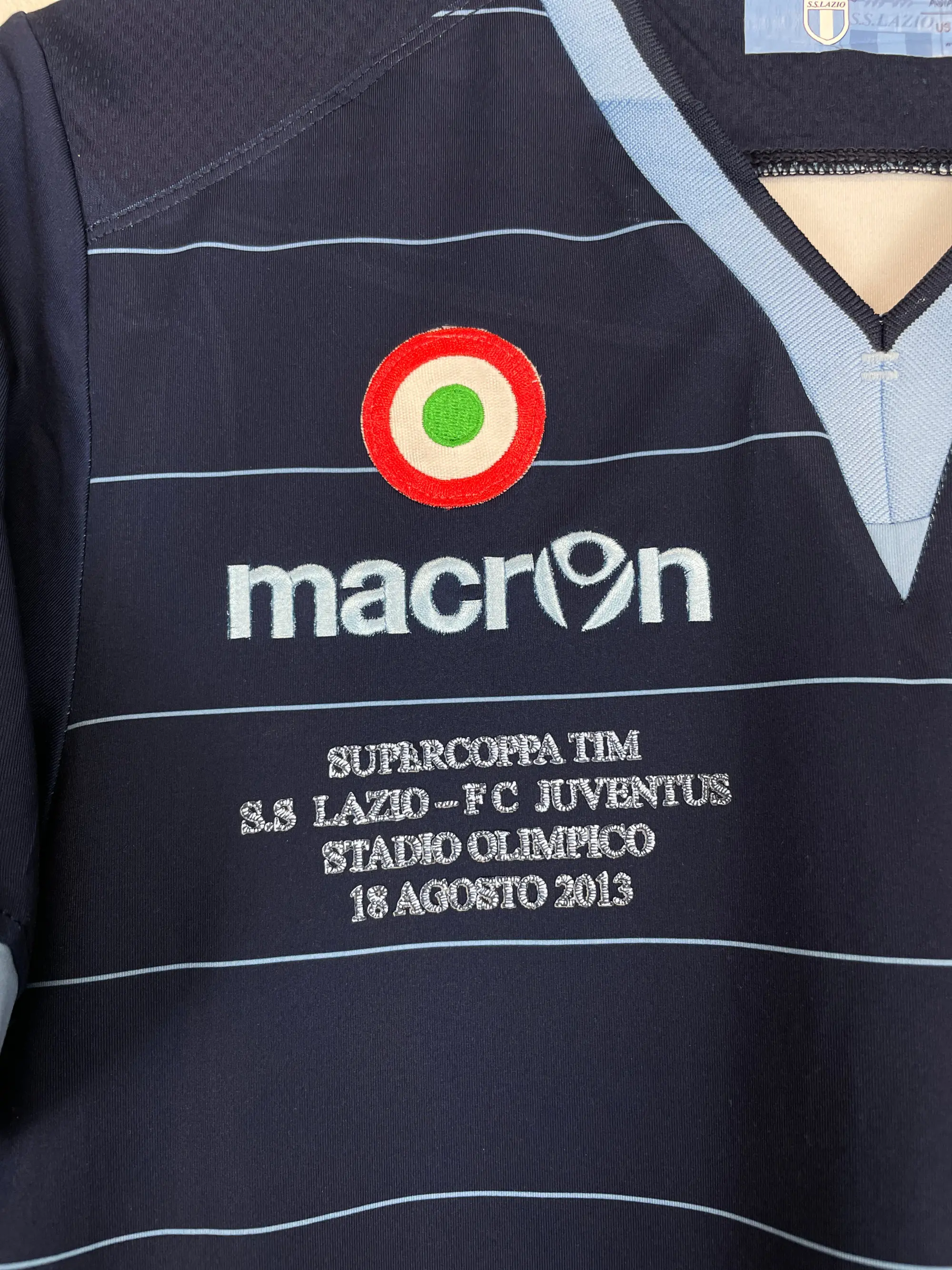 2013/14 LAZIO KONKO #29 *MATCH ISSUE* THIRD SHIRT (M) MACRON | CULT KITS