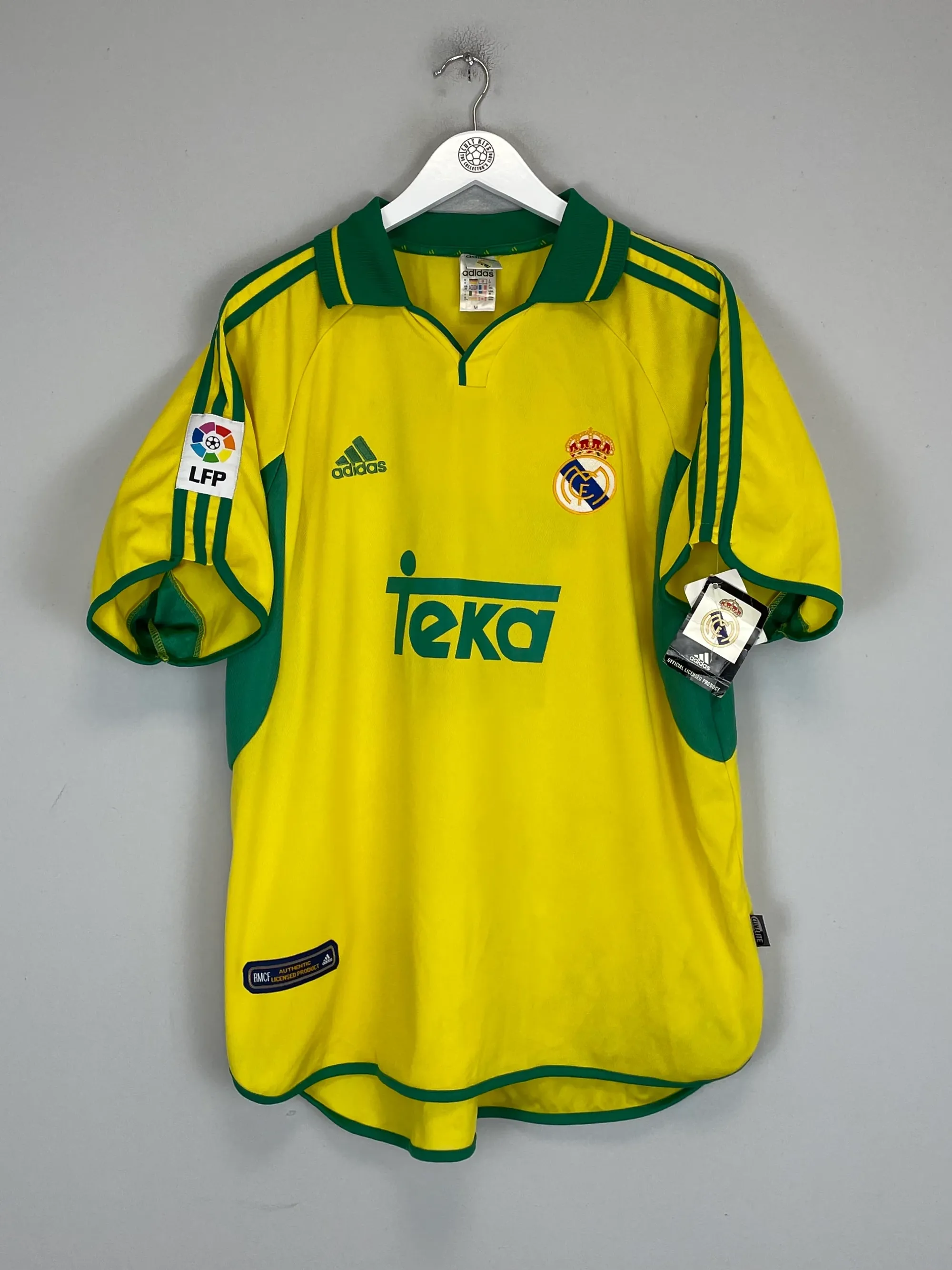 2000 REAL MADRID FIGO #10 *BNWT* PROTOTYPE SHIRT (M) ADIDAS | CULT