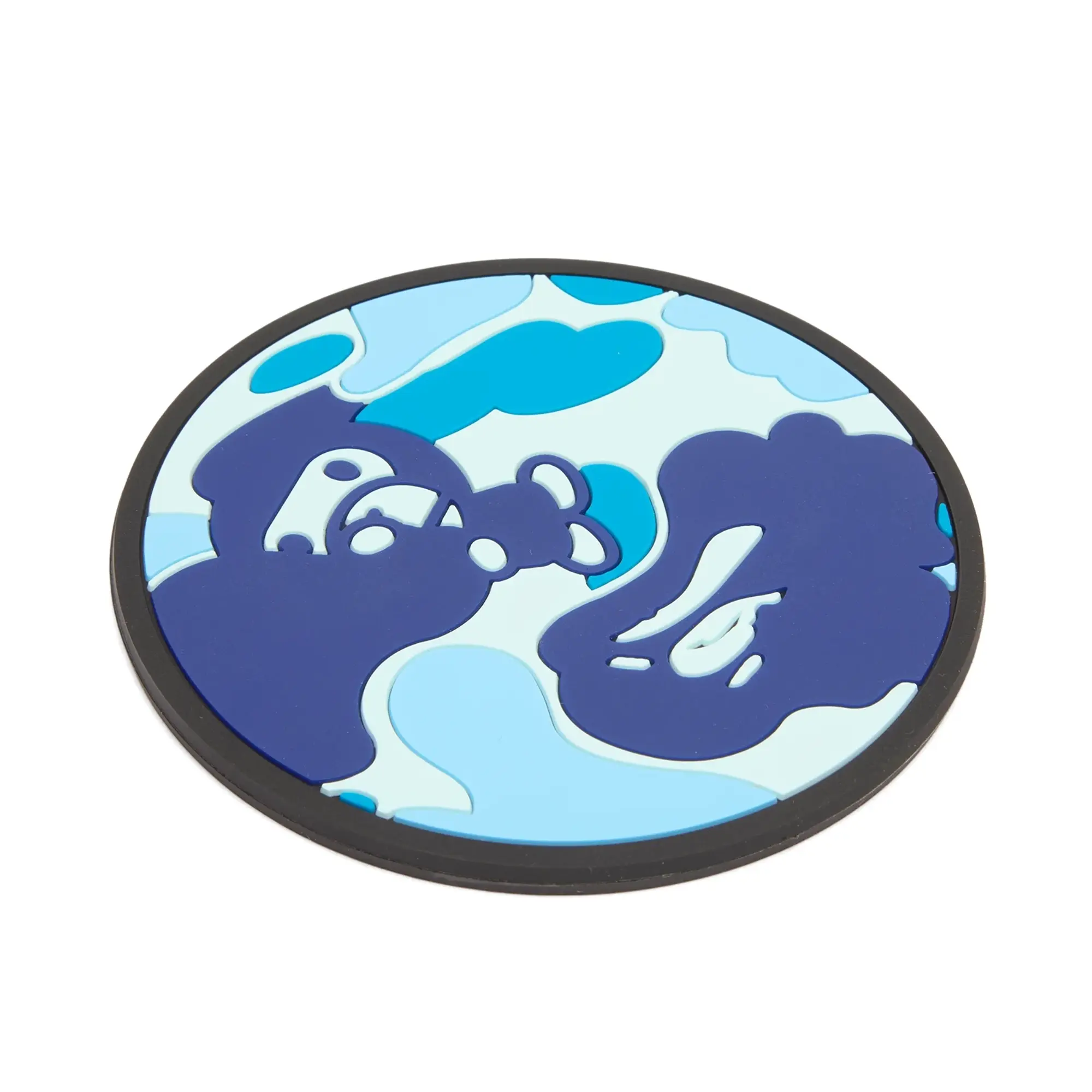 A Bathing Ape Men's ABC Camo Milo Coaster Blue