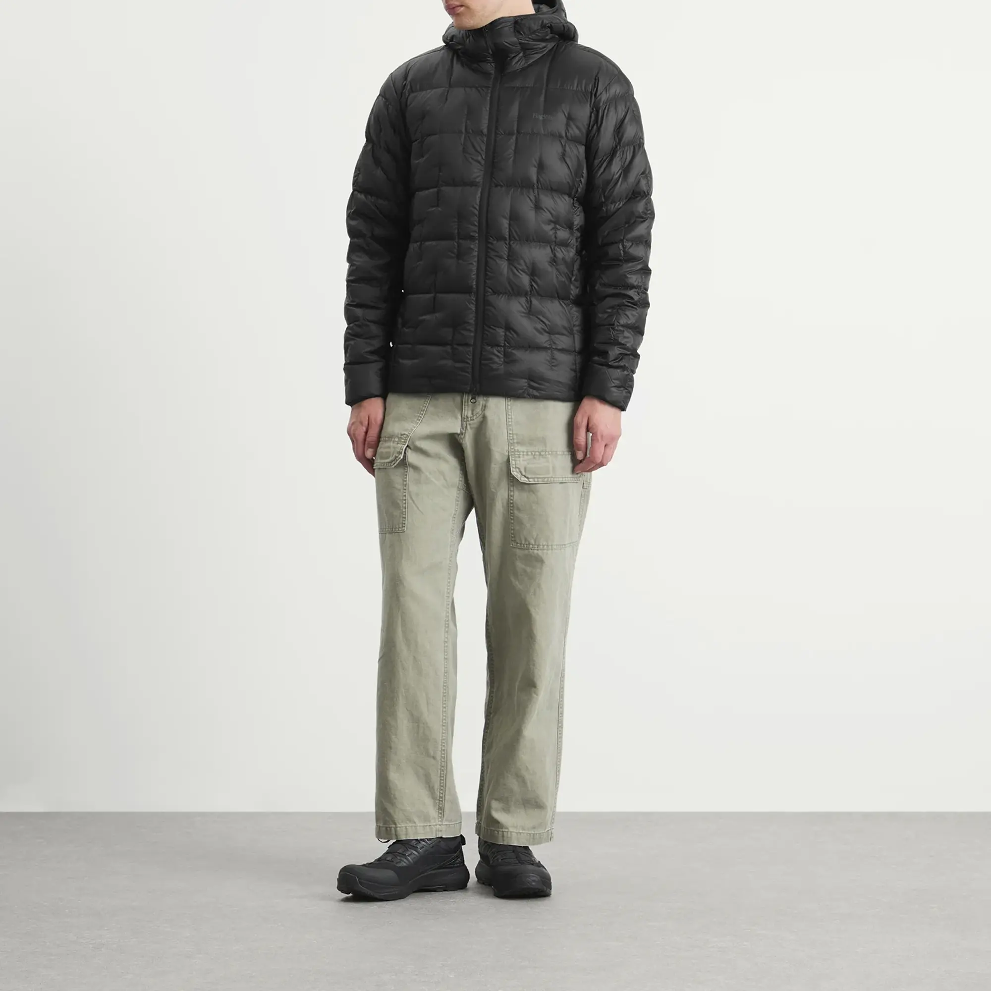 Haglöfs Men's Hede Down Hooded Jacket True Black
