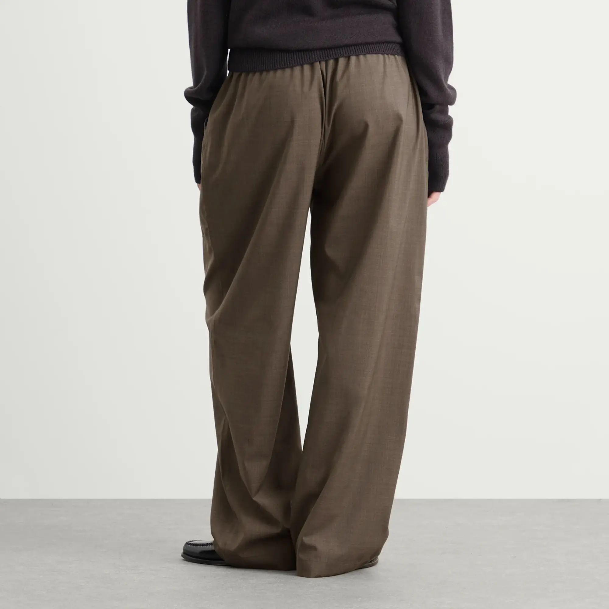 Studio Nicholson Women's Capel Elasticated Waist Trouser Melange