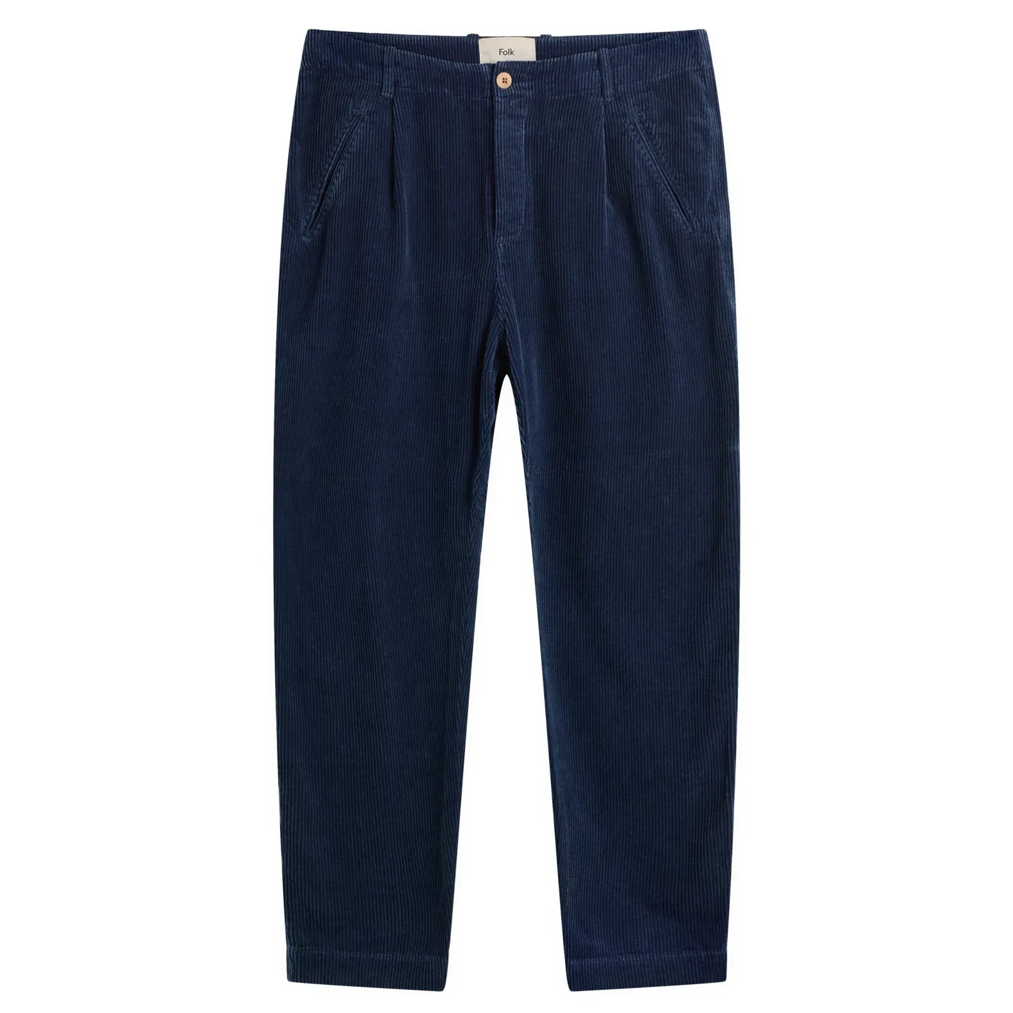 Folk Men's Assembly Pant Washed Indigo Cord
