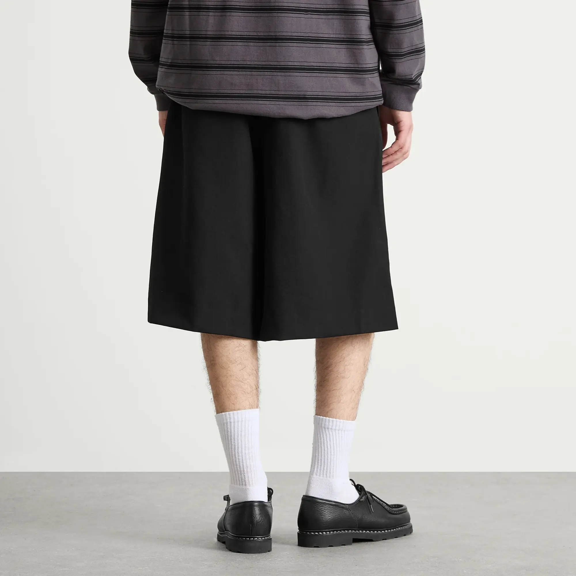 Comme des Garçons Homme Plus Men's Wool Short Black
