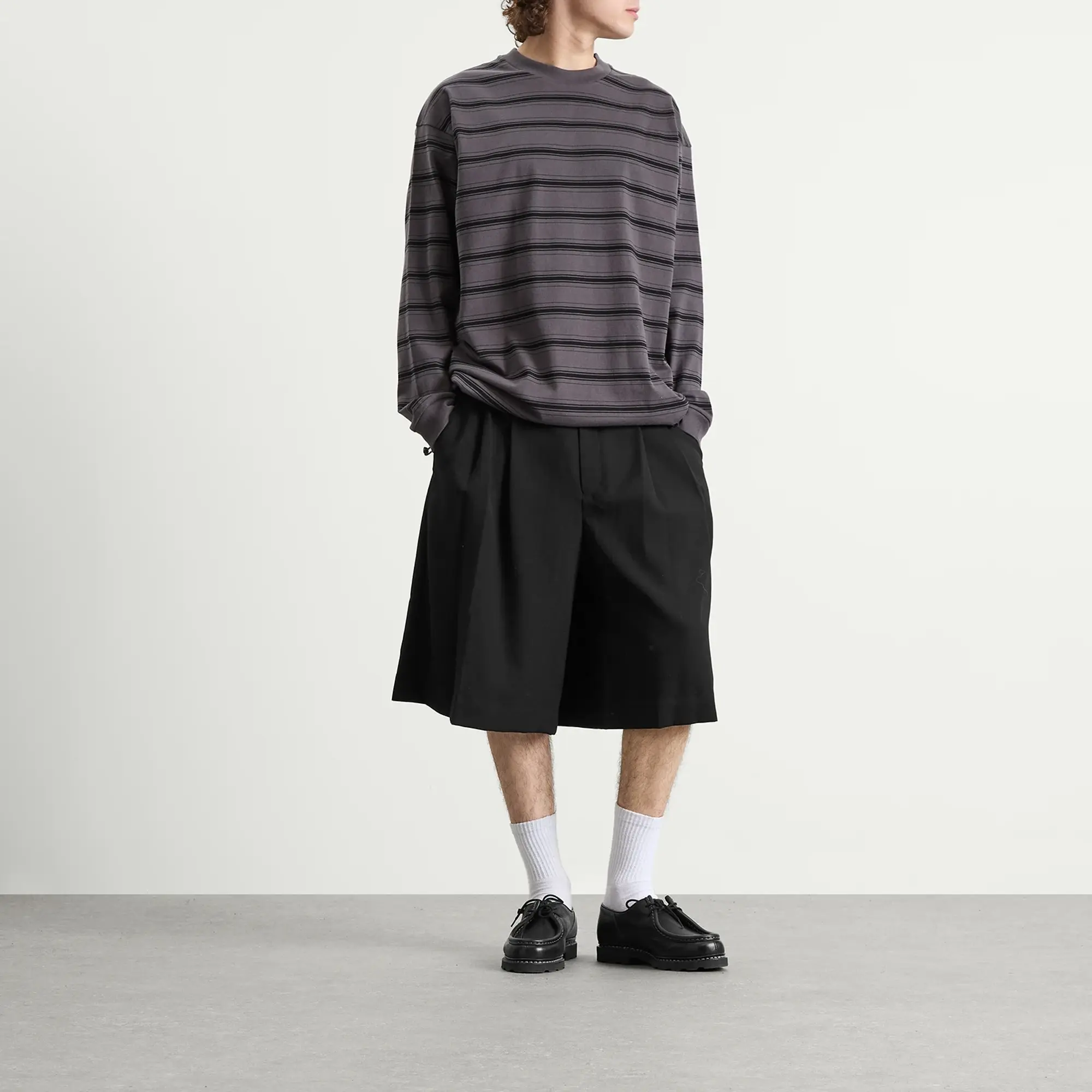 Comme des Garçons Homme Plus Men's Wool Short Black