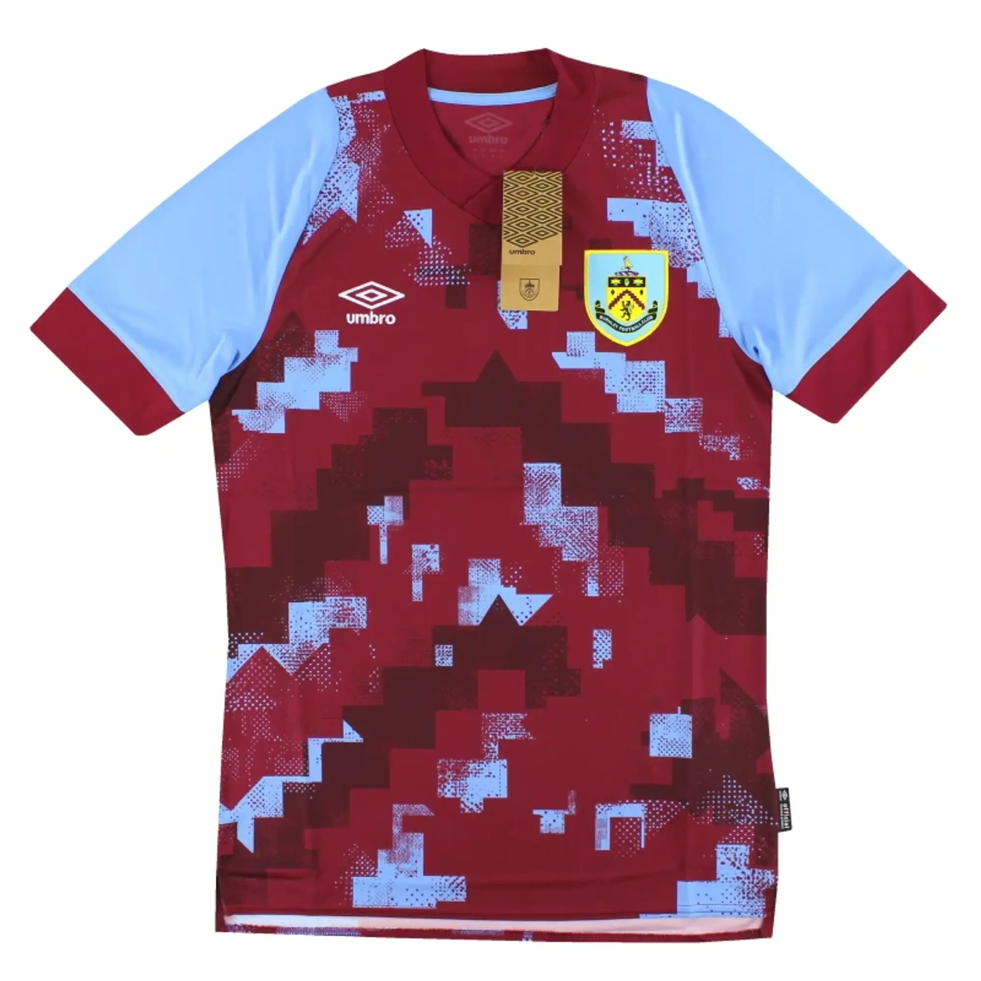 2022-23 Burnley Umbro Home Shirt *BNIB* - Burnley / As New 