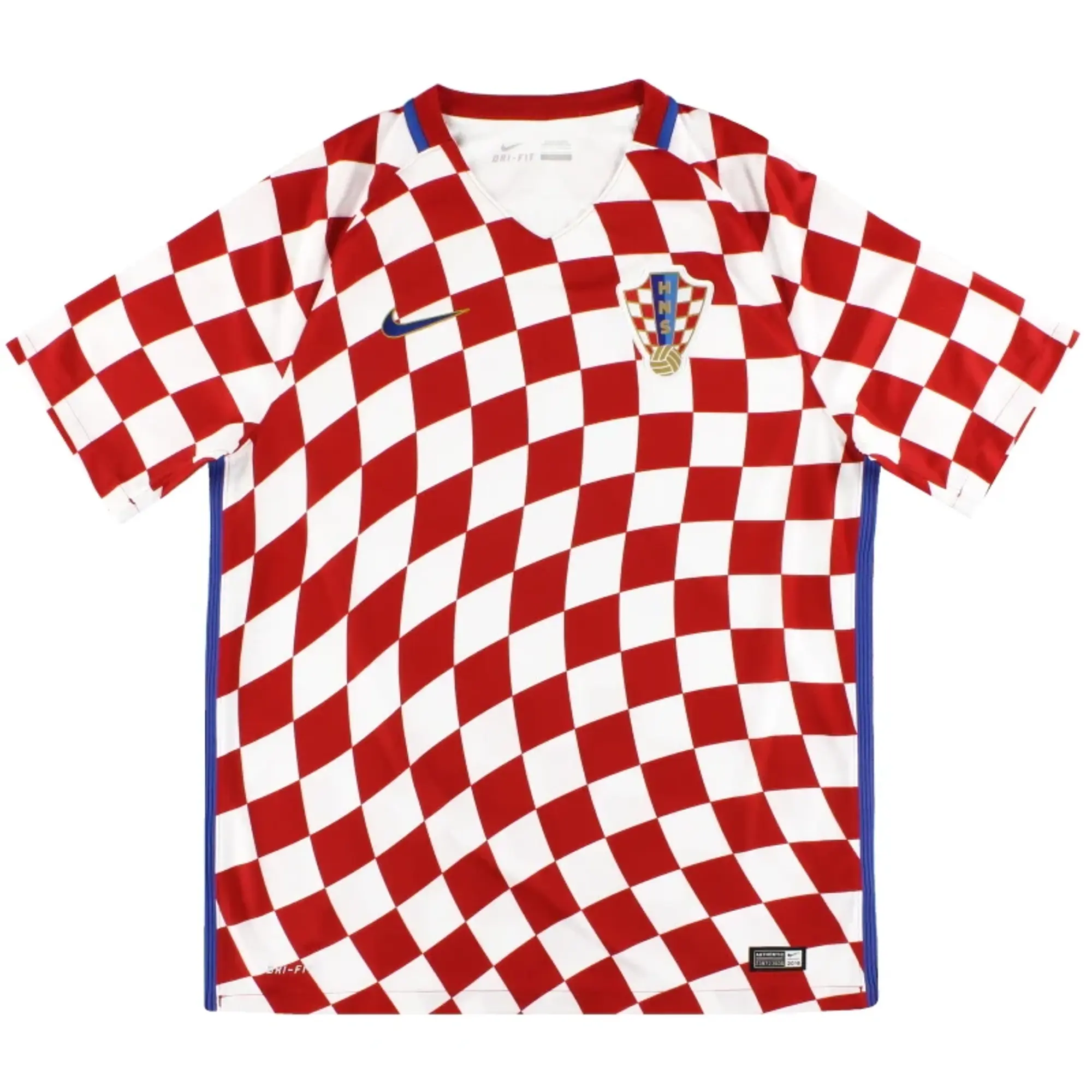 2016-18 Croatia Nike Home Shirt L - Croatia / Excellent 