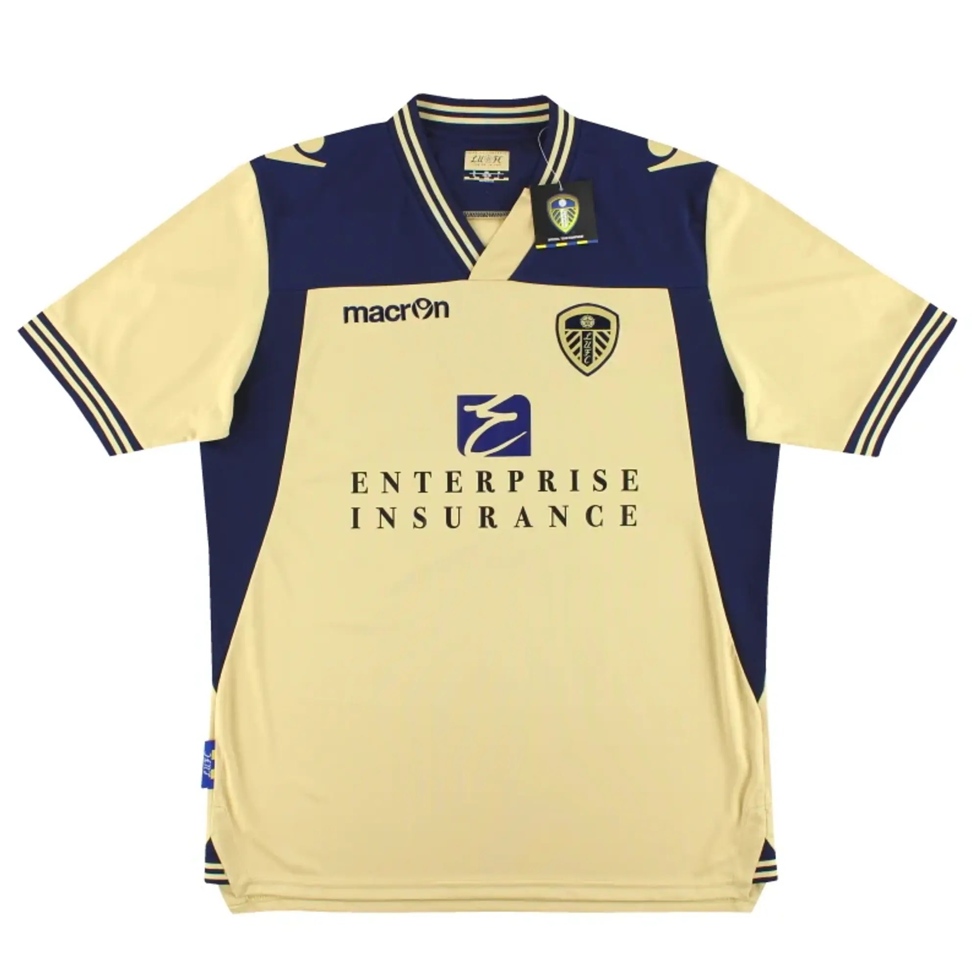 2013-14 Leeds Macron Away Shirt *w/tags* L - Leeds / w/tags 