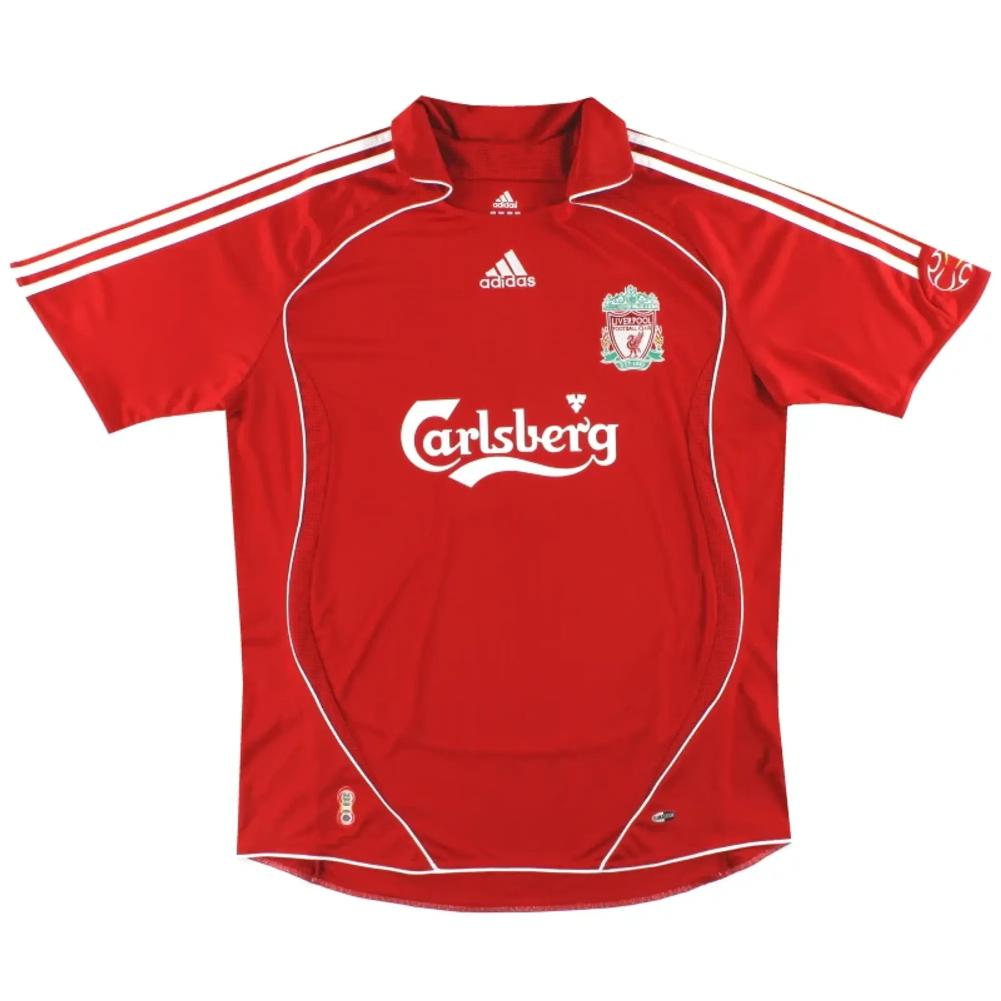 2006-08 Liverpool adidas Home Shirt M - Liverpool / Excellent 