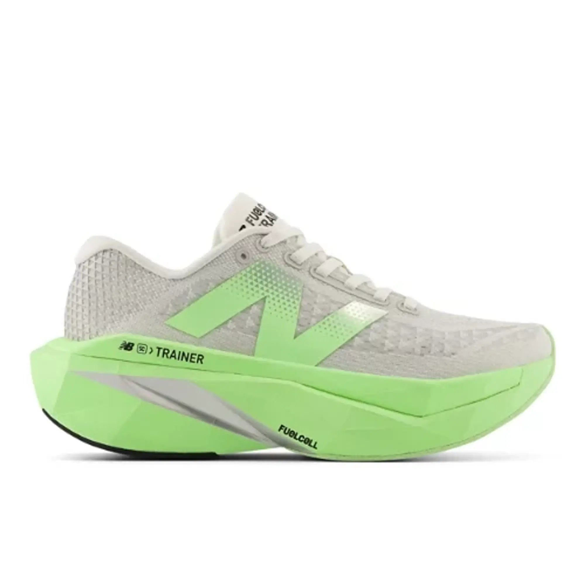 New Balance Women's FuelCell SuperComp Trainer v3 in Green/Grey Synthetic