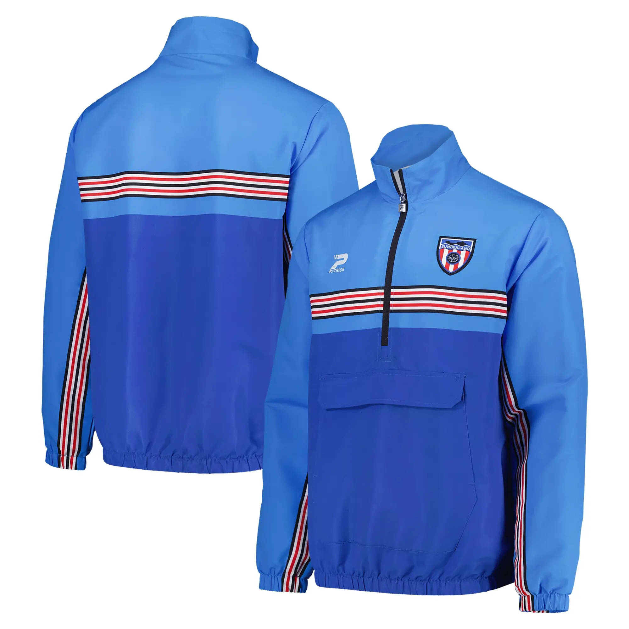 Sunderland Patrick 1986/87 Away Retro Track Jacket - Blue