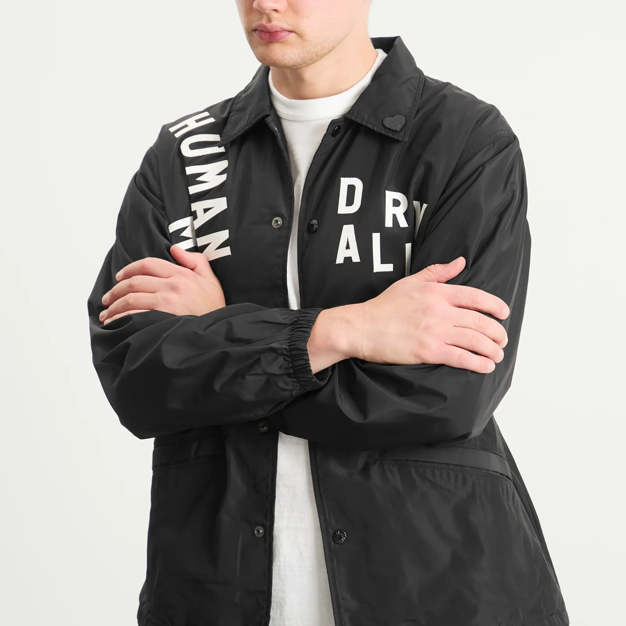Human Made Men's Coach Jacket Black