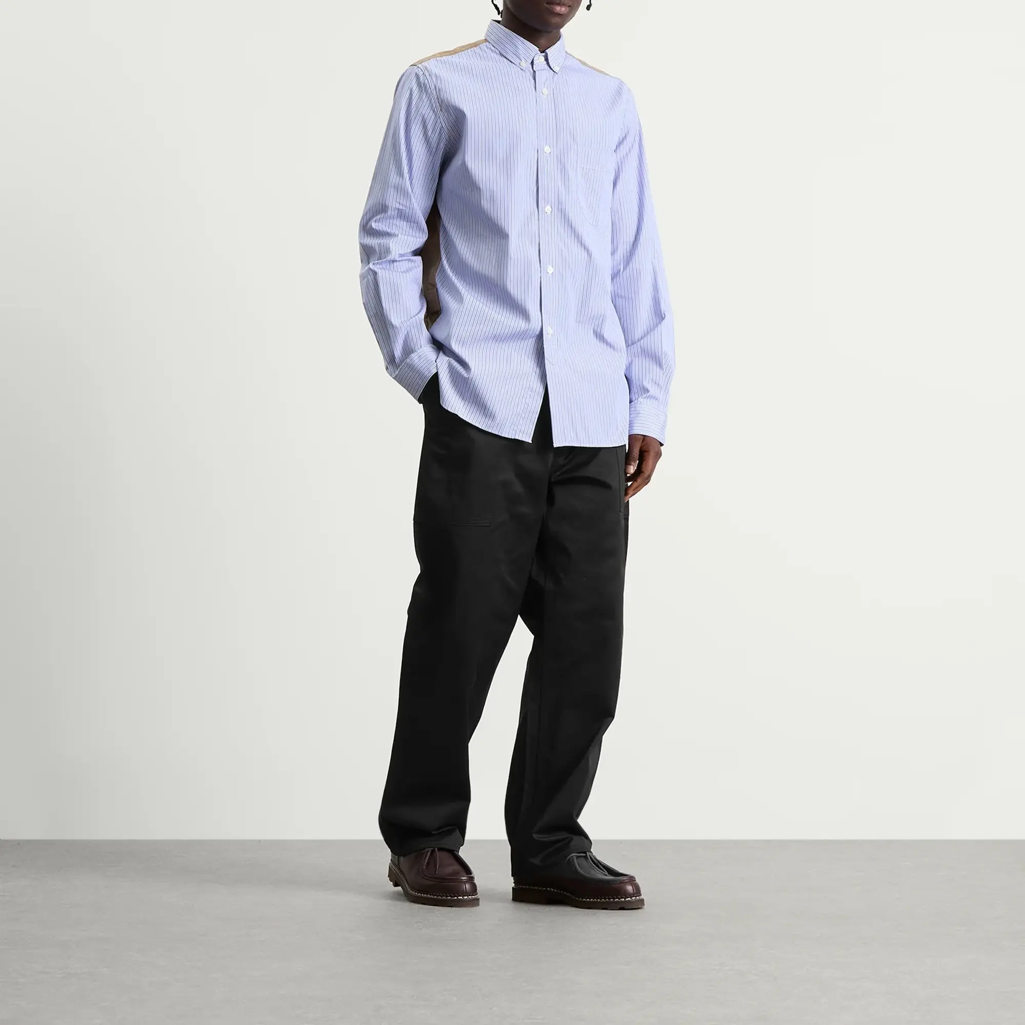 Junya Watanabe MAN Men's Wide Leg Trousers Black