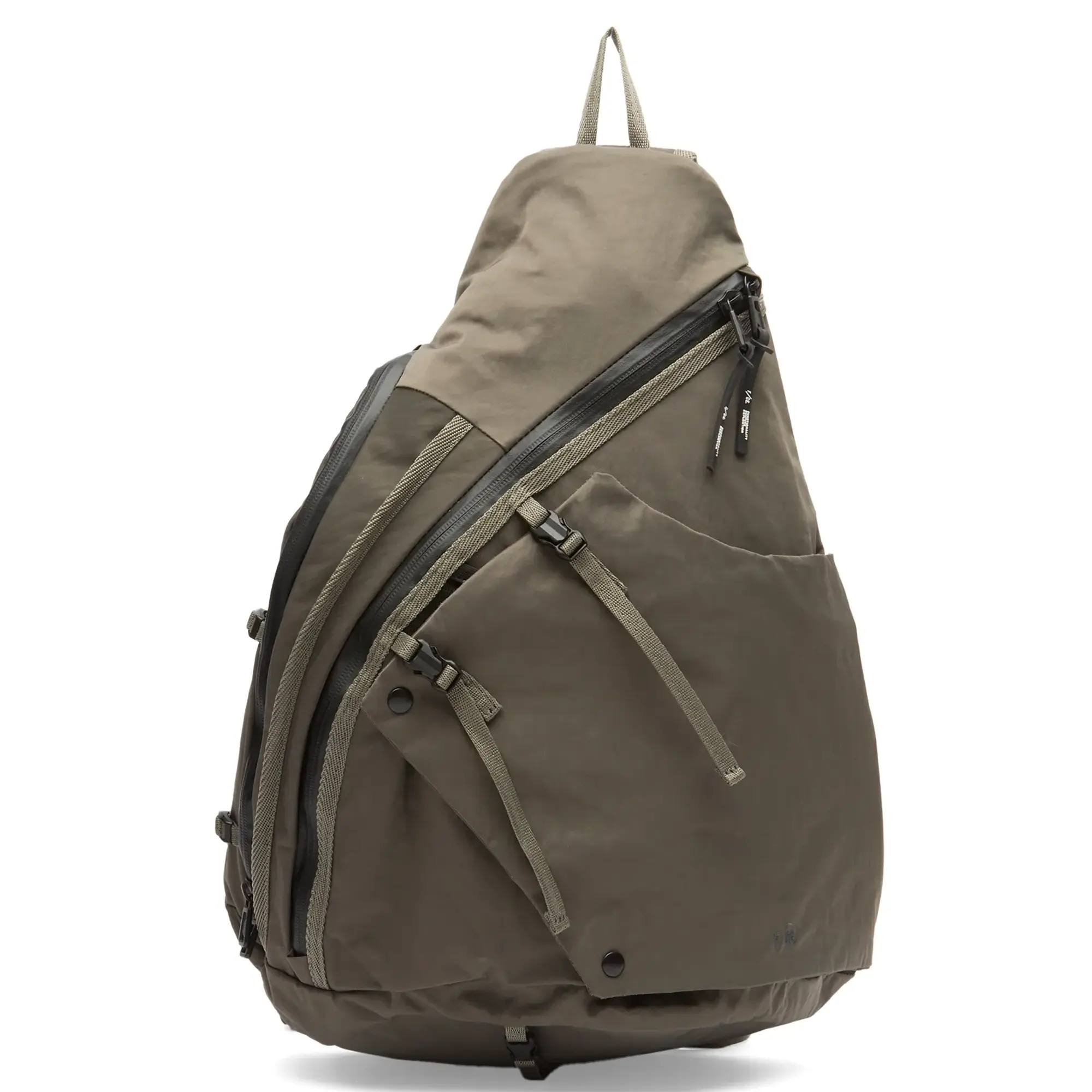 F/CE. Textured Twill 3 Points Slinger Bag Charcoal