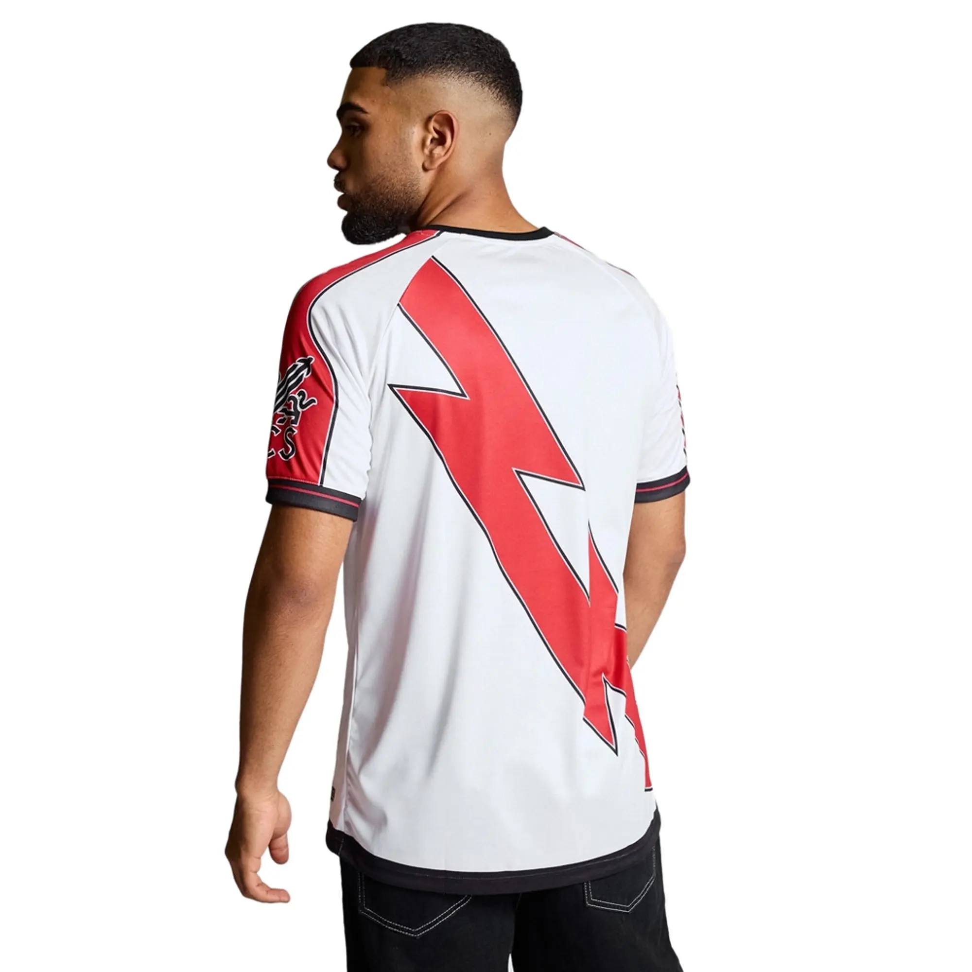 Umbro Rayo Vallecano 25/26 Home Short Sleeve T-shirt