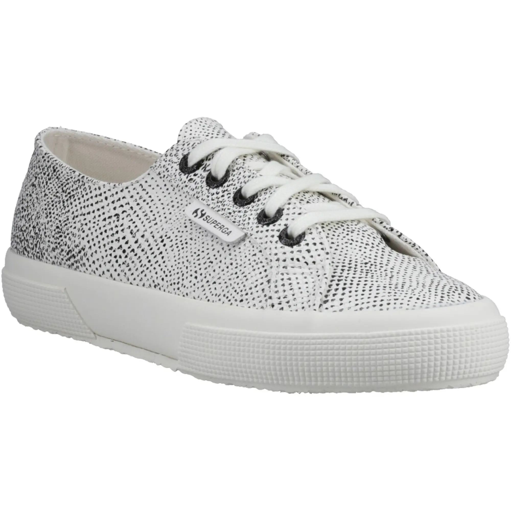 Superga  2730 MICRO FAUX SNAKE  women's Shoes (Trainers) in Grey
