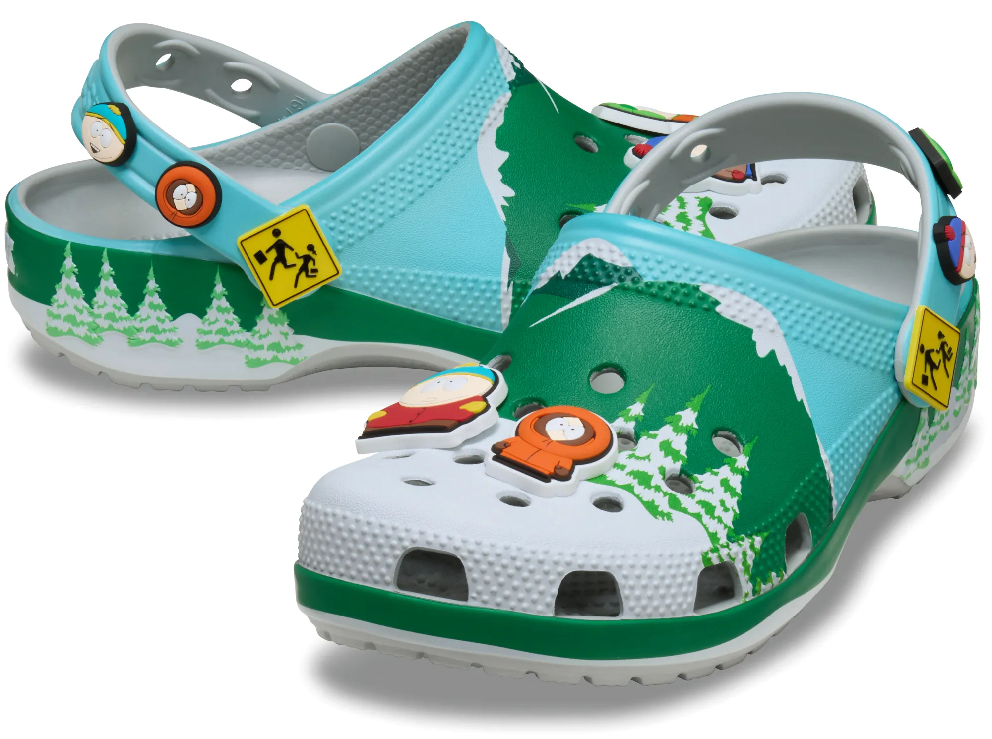 Crocs South Park Classic Clog Multi Green Blue White 211509-90H Mens 8 Womens 10 Crocs x South Park Classic Clog  main image 2