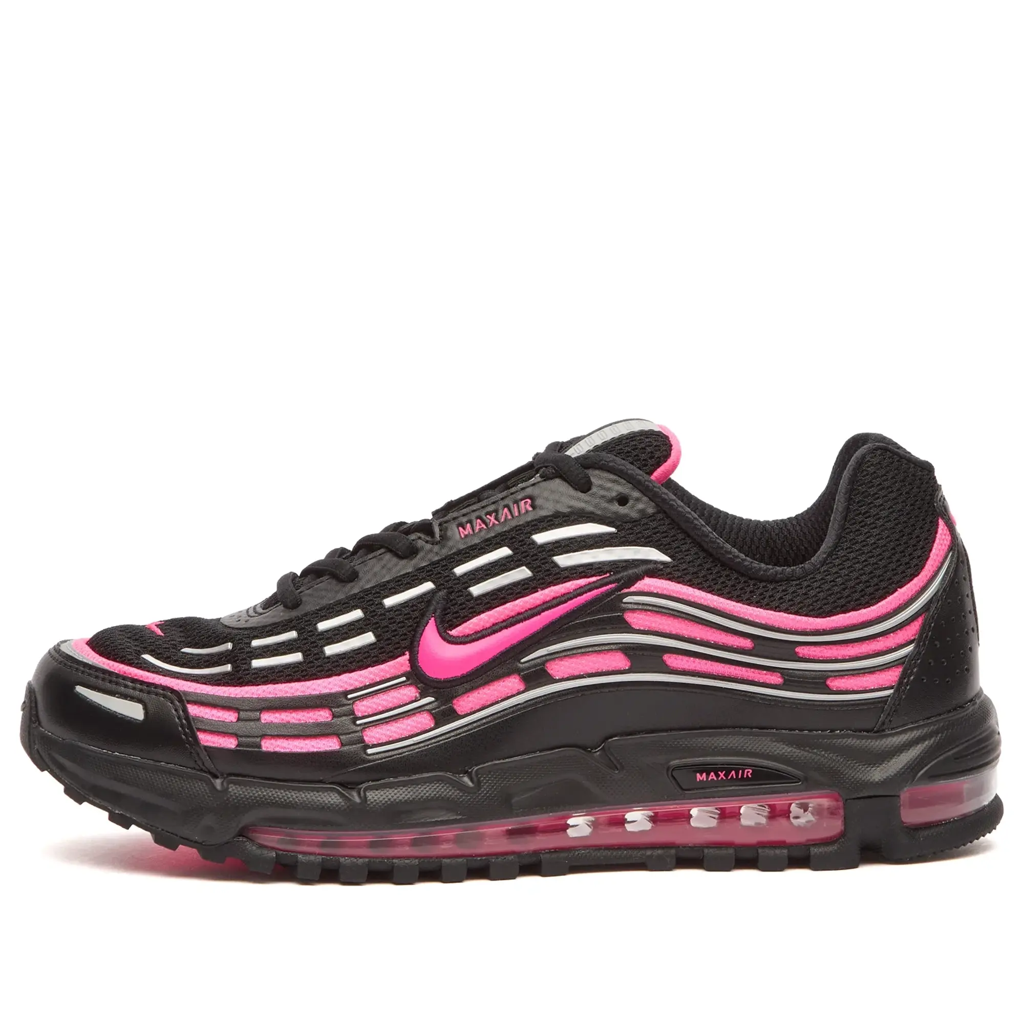 Nike Men's Air Max TL 2.5 Sneaker Black/Pink/Silver