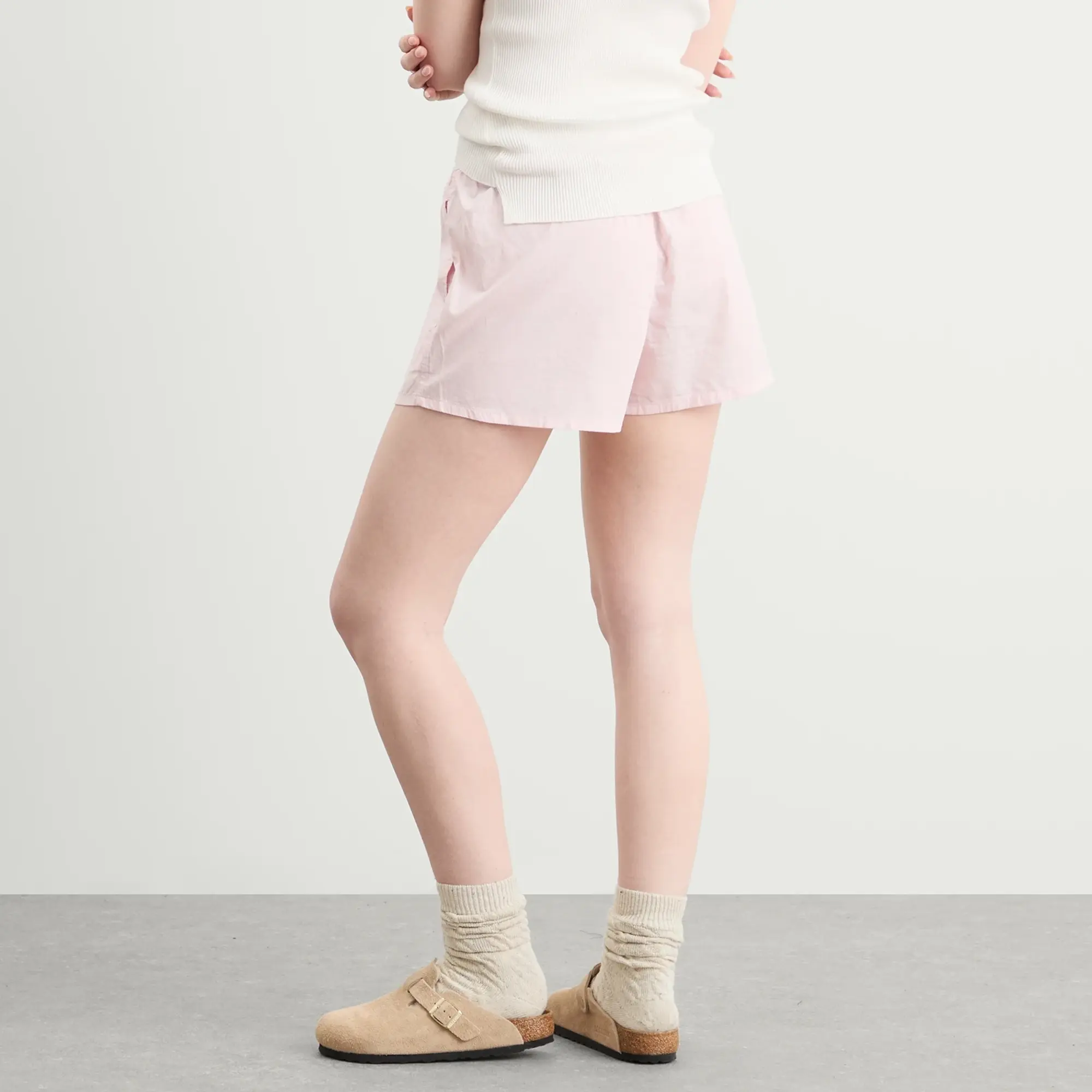 Calvin Klein Women's Cotton Poplin Sleep Short Potpourri