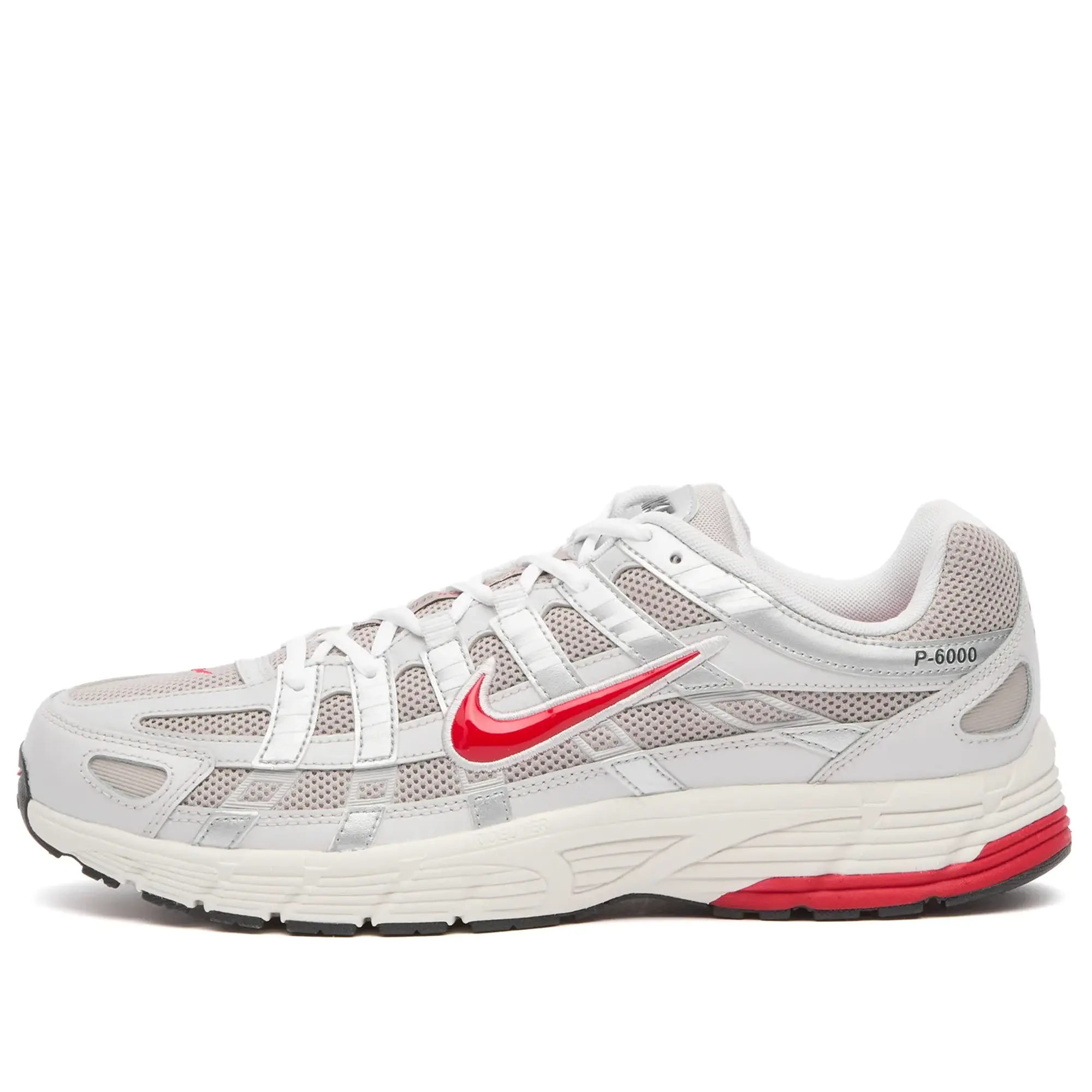 Nike Men's P-6000 Sneaker Grey/Red/White