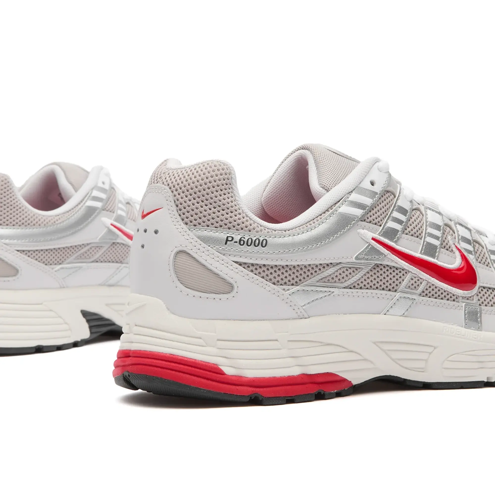 Nike Men's P-6000 Sneaker Grey/Red/White