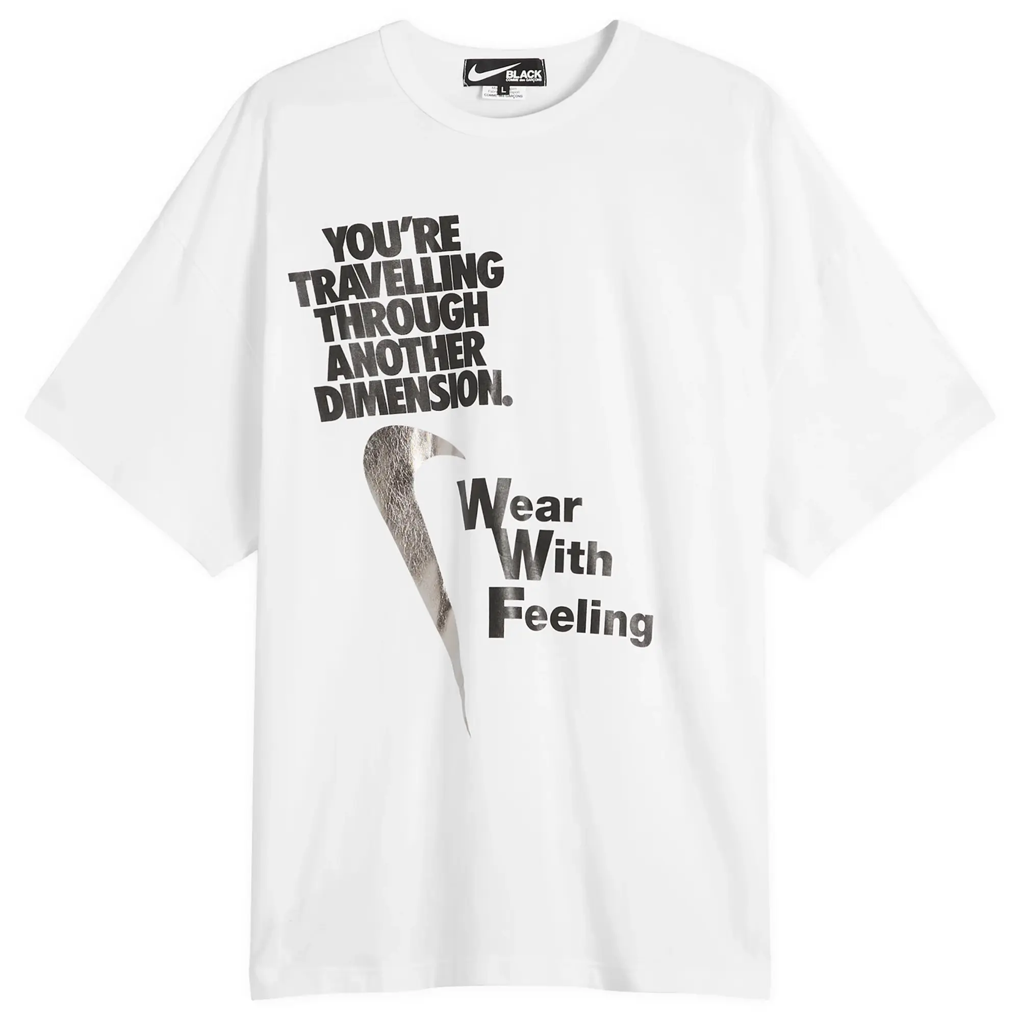 Comme des Garçons Black Men's x Nike T-Shirt White