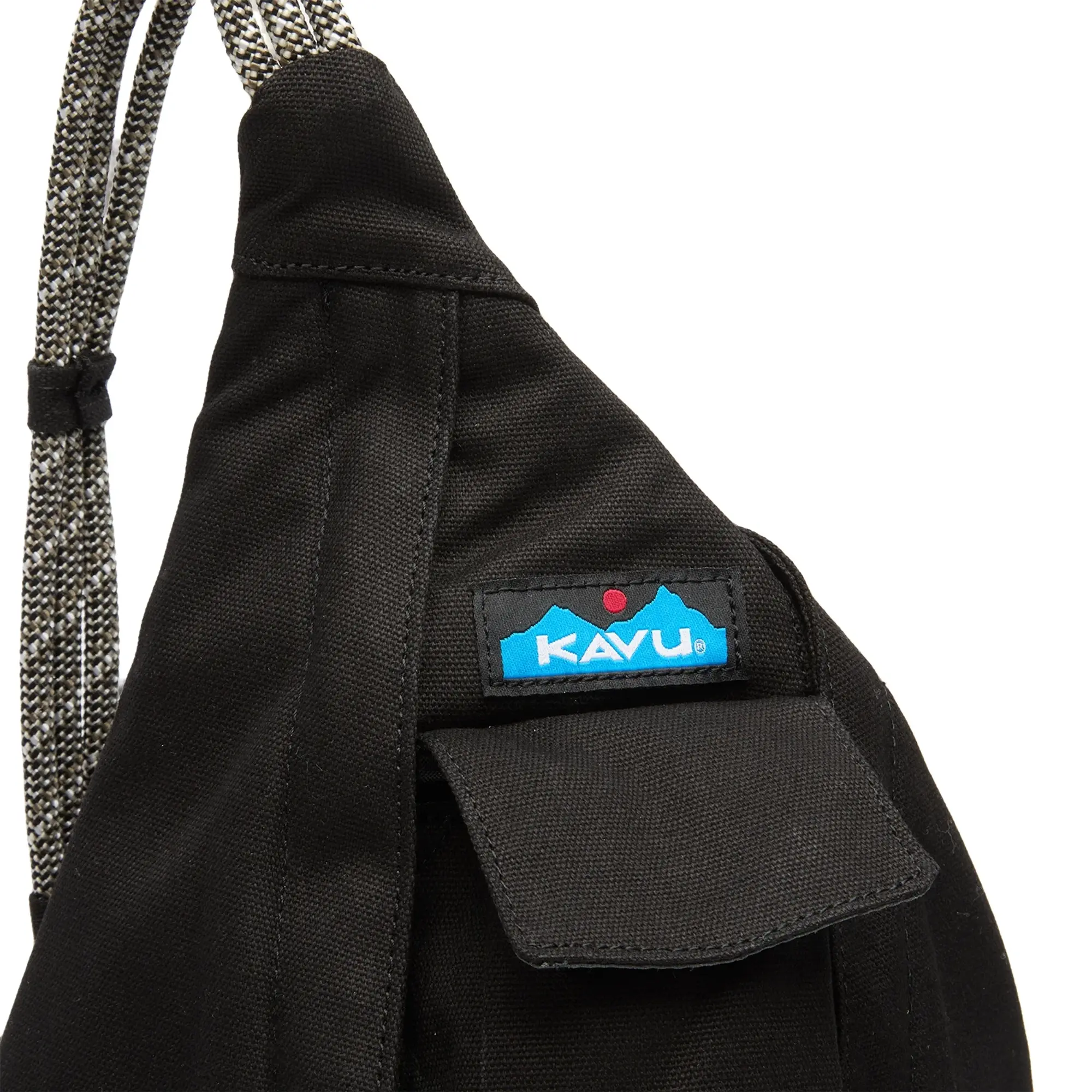 KAVU Men's Mini Rope Bag Black