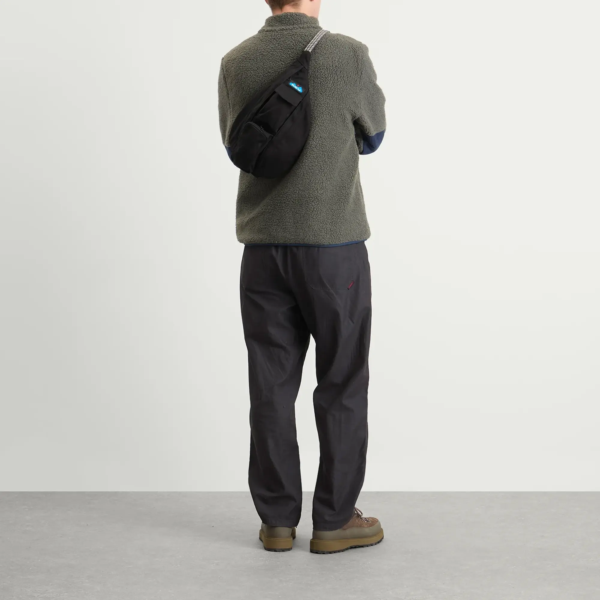 KAVU Men's Mini Rope Bag Black