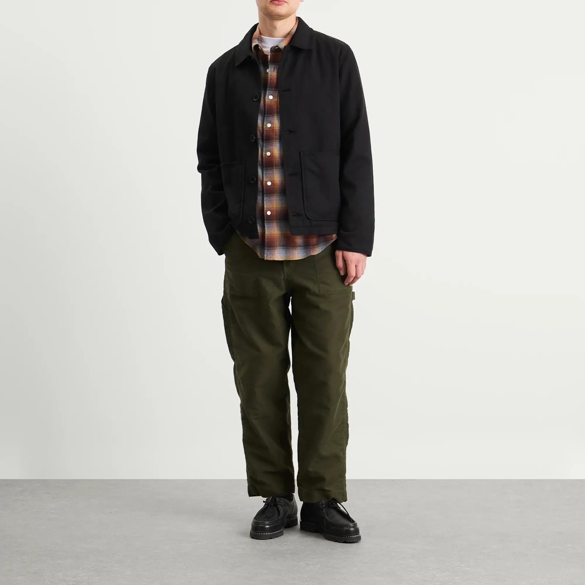 YMC Men's Painter Trousers Olive
