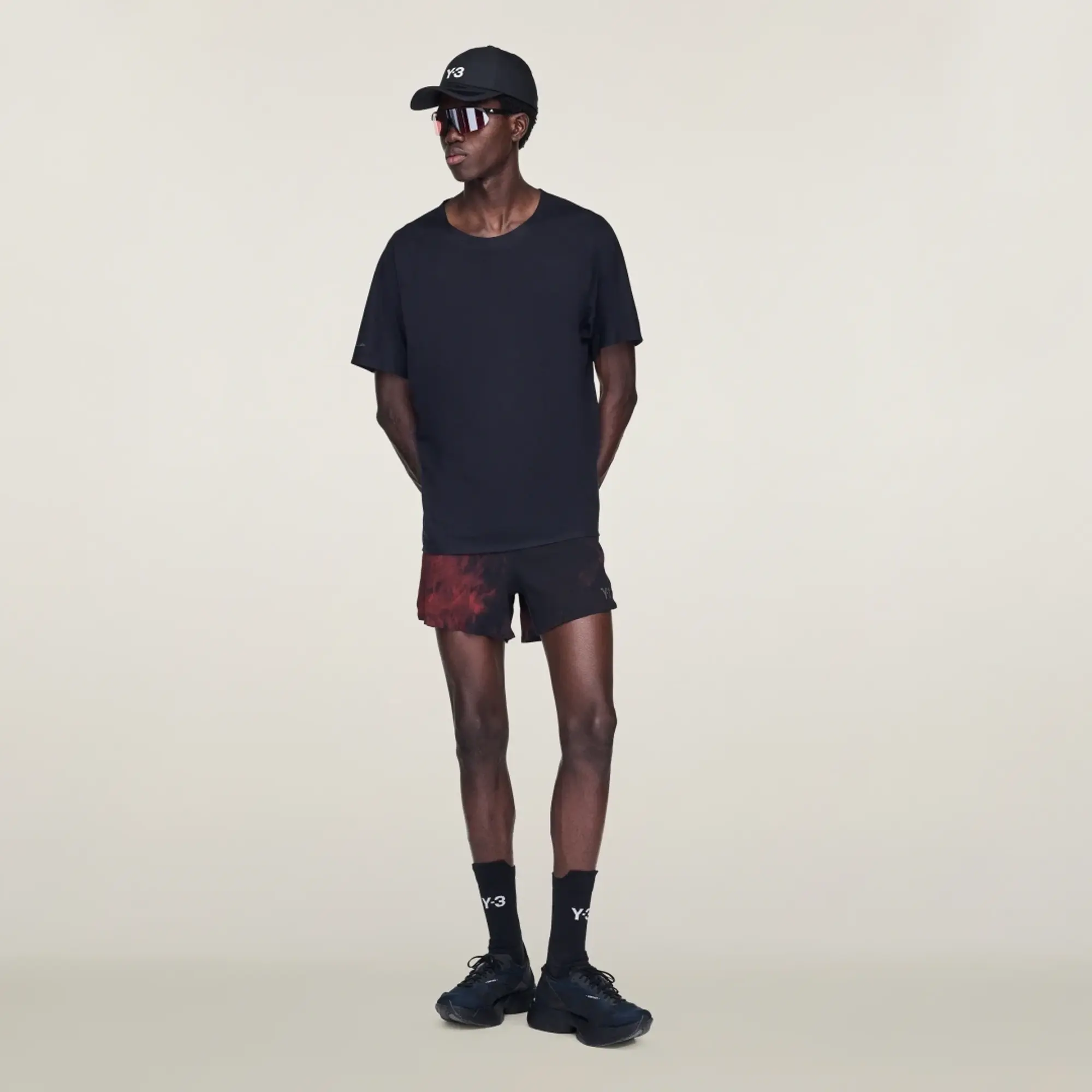 adidas Y-3 Running Short Sleeve T-Shirt