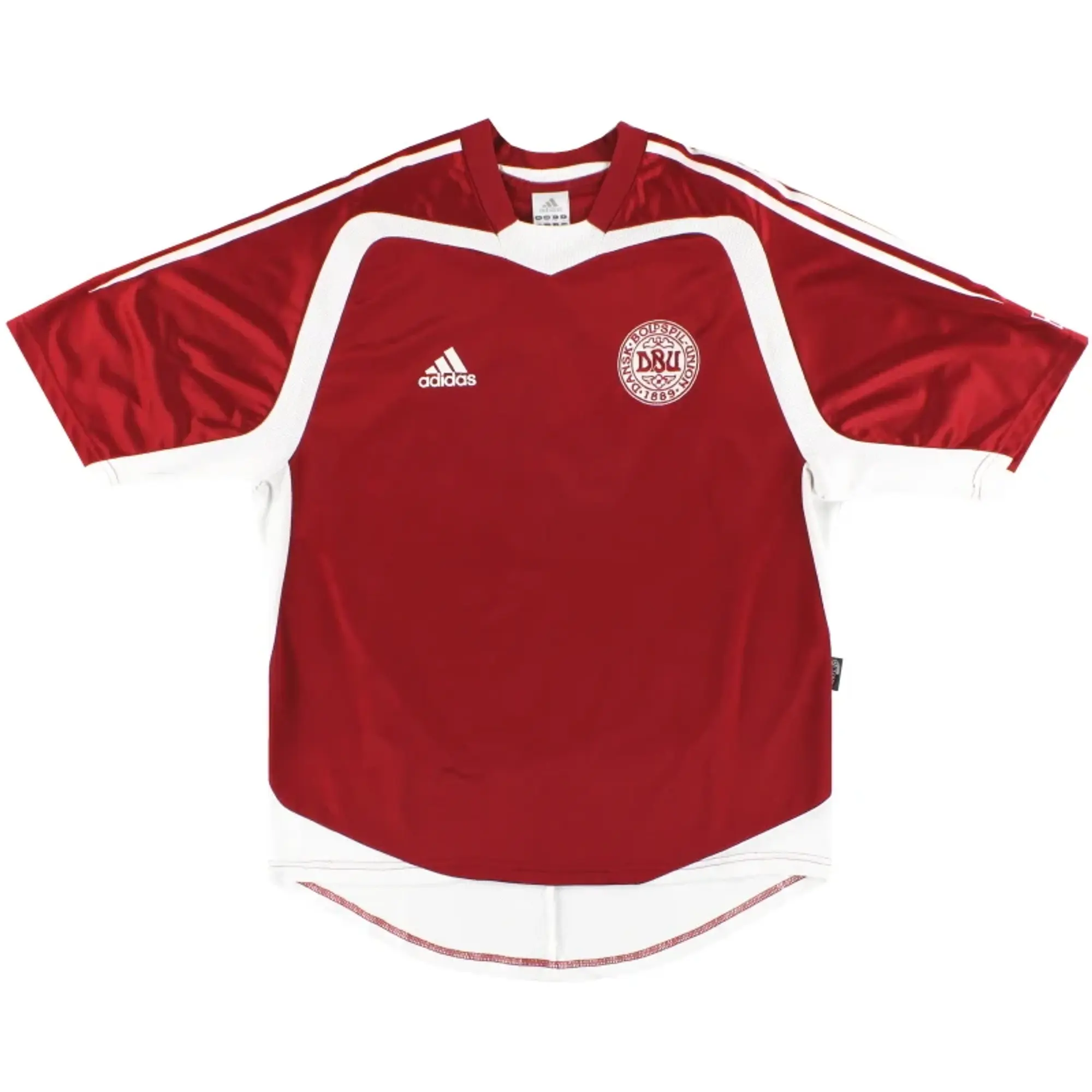 2004-06 Denmark adidas Home Shirt M - Denmark / *Mint* 