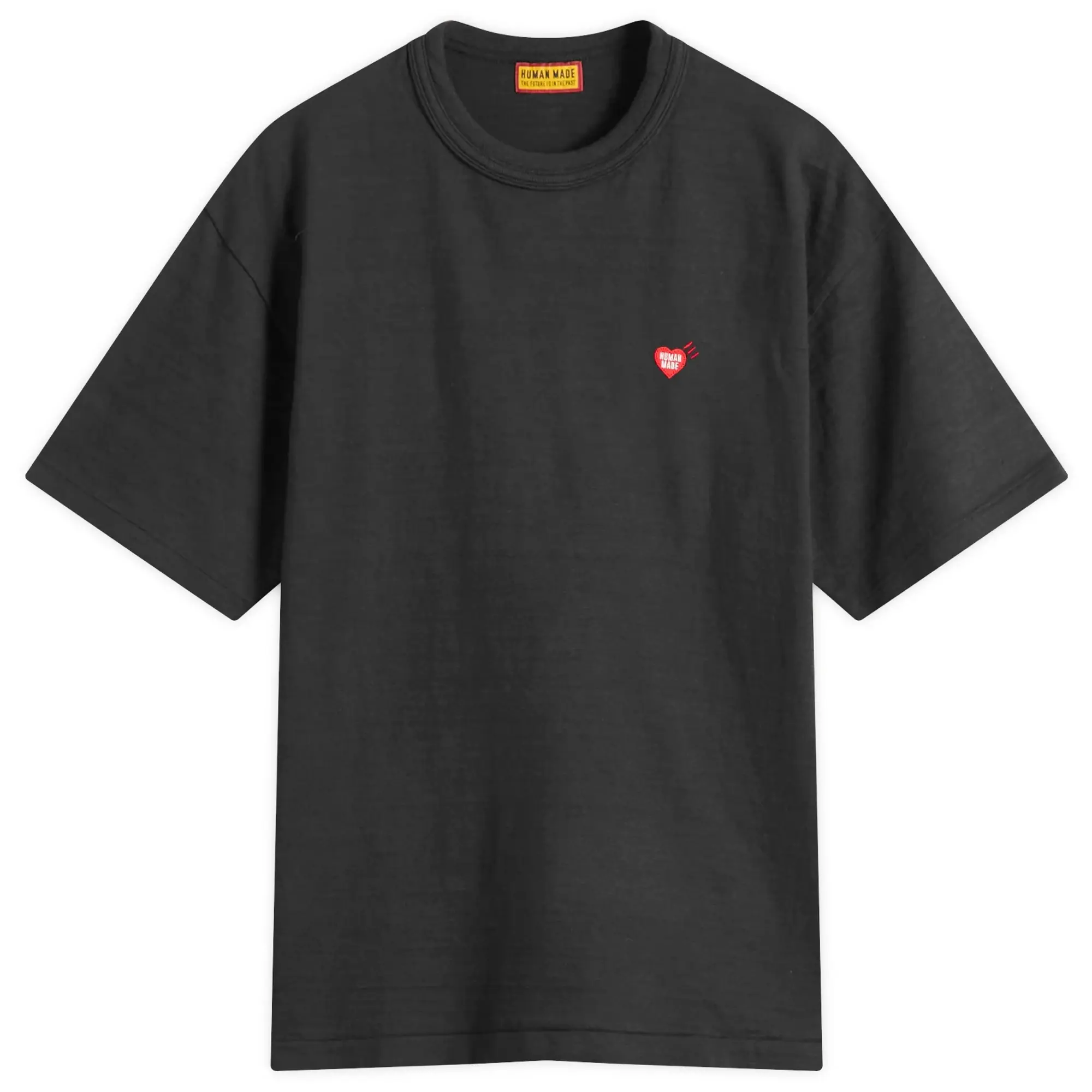 Human Made Men's Small Heart Polar Bear T-Shirt Black