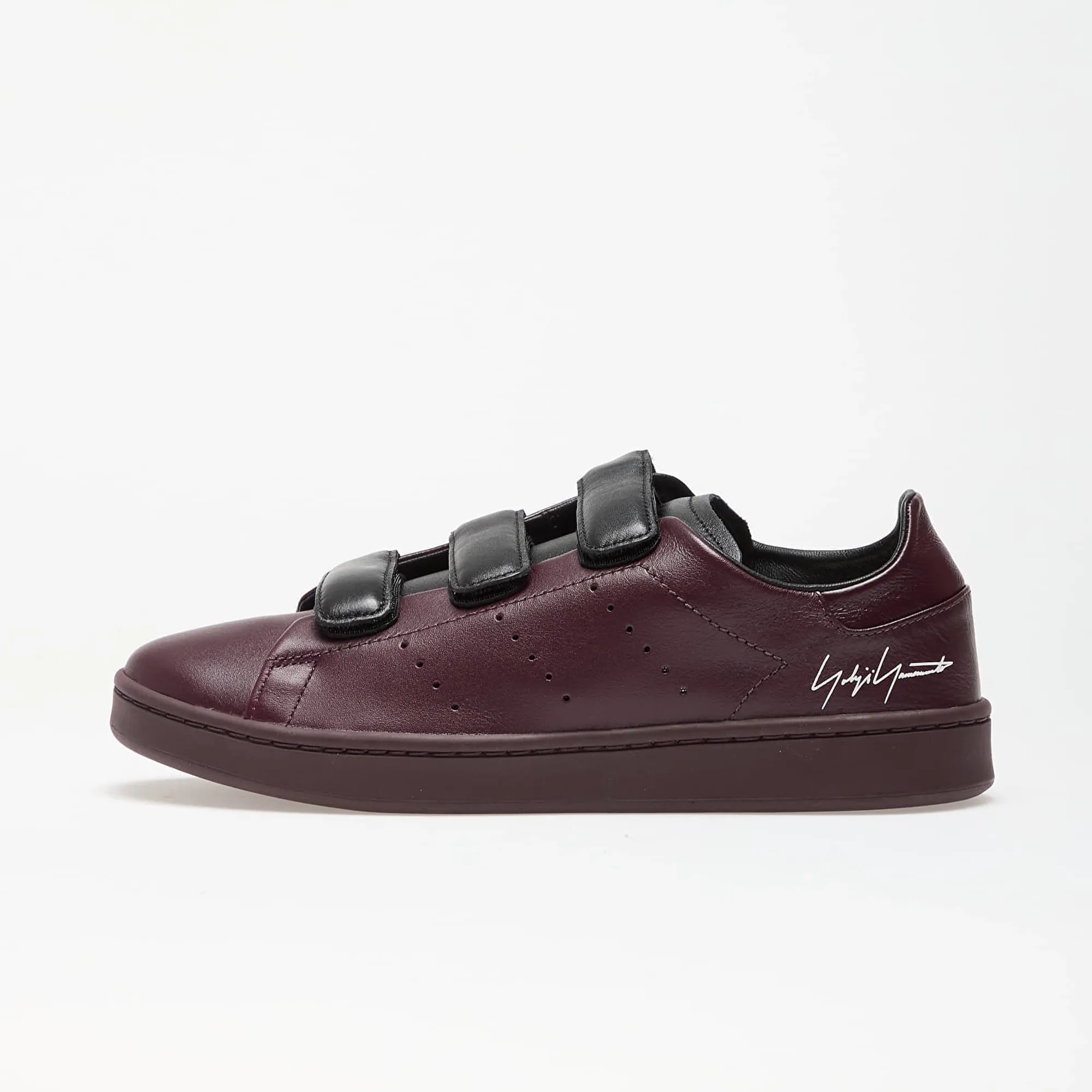 Sneakers Y-3 Stan Smith Velcro Shadow Maroon/ Shadow Maroon/ Black Eur 37 1/3