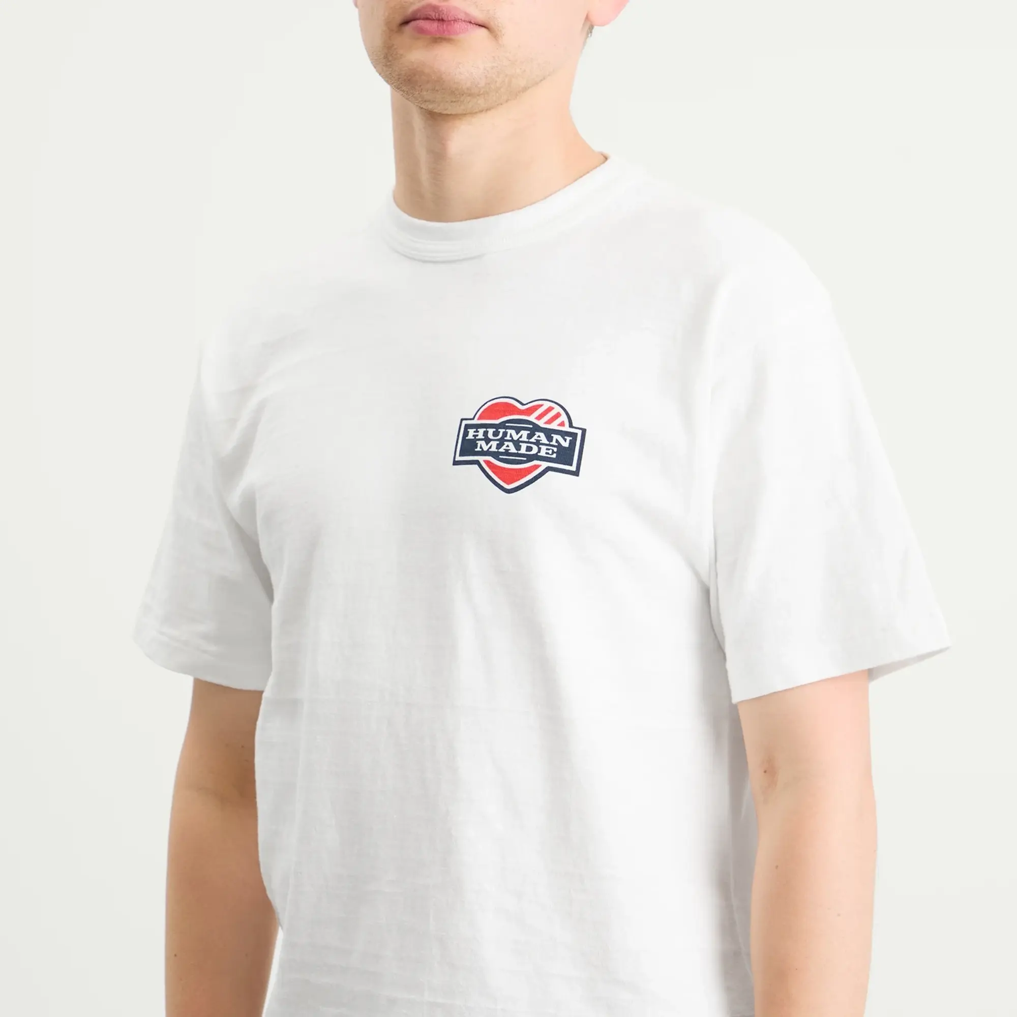 Human Made Men's Heart Stamp T-Shirt White