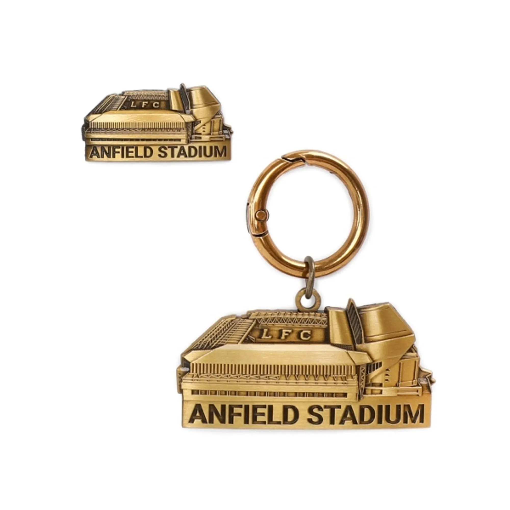 LFC Stadium Badge & Keyring Set