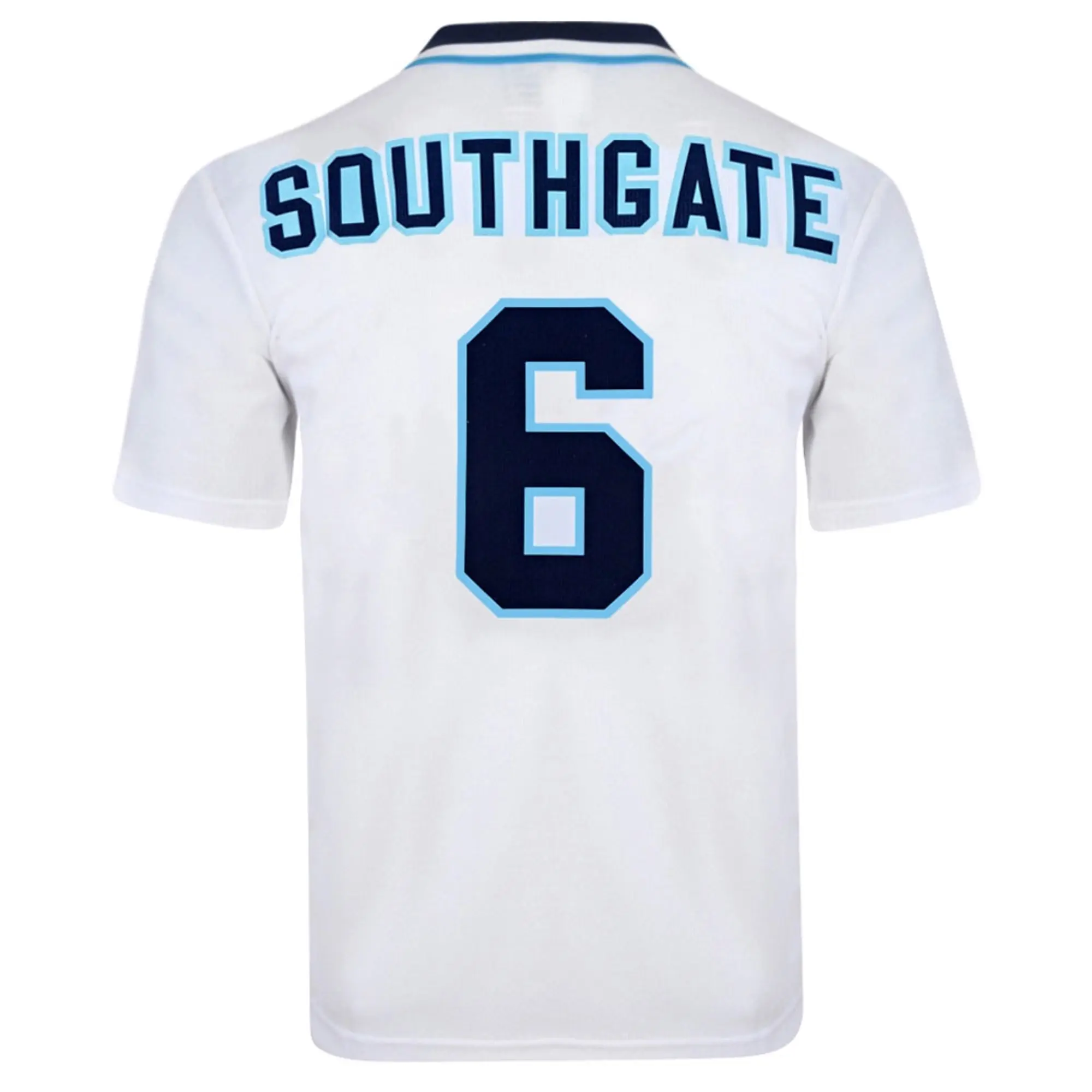 England 1996 Euro No6 Southgate Retro Shirt
