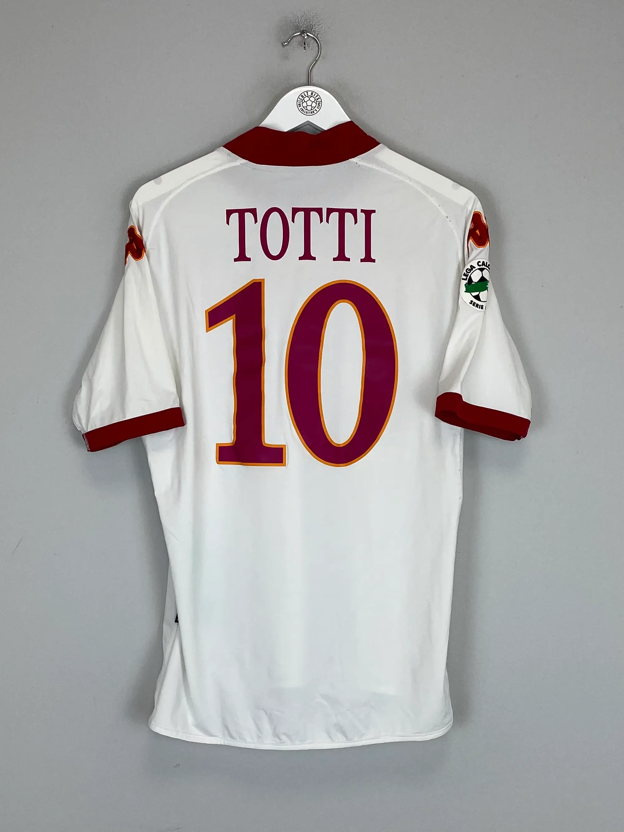 2009/10 ROMA TOTTI #10 AWAY SHIRT (M) KAPPA | CULT KITS