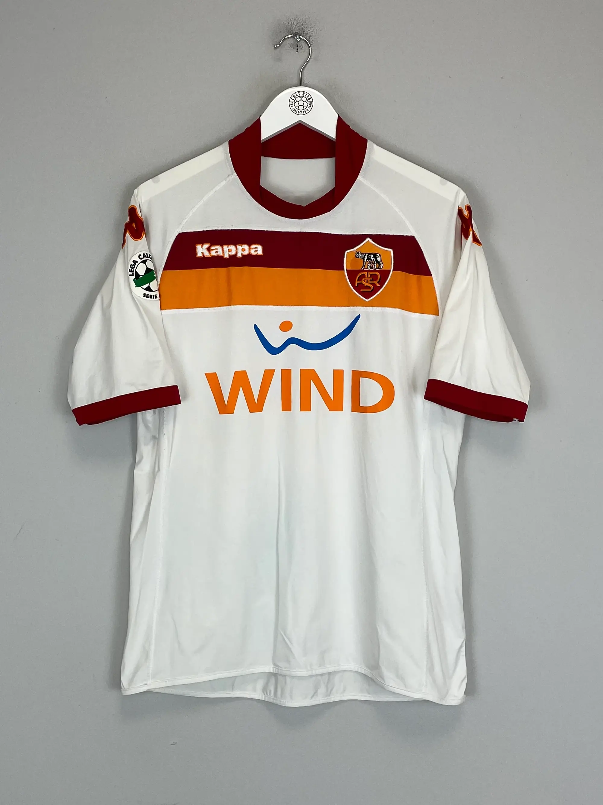 2009/10 ROMA TOTTI #10 AWAY SHIRT (M) KAPPA | CULT KITS