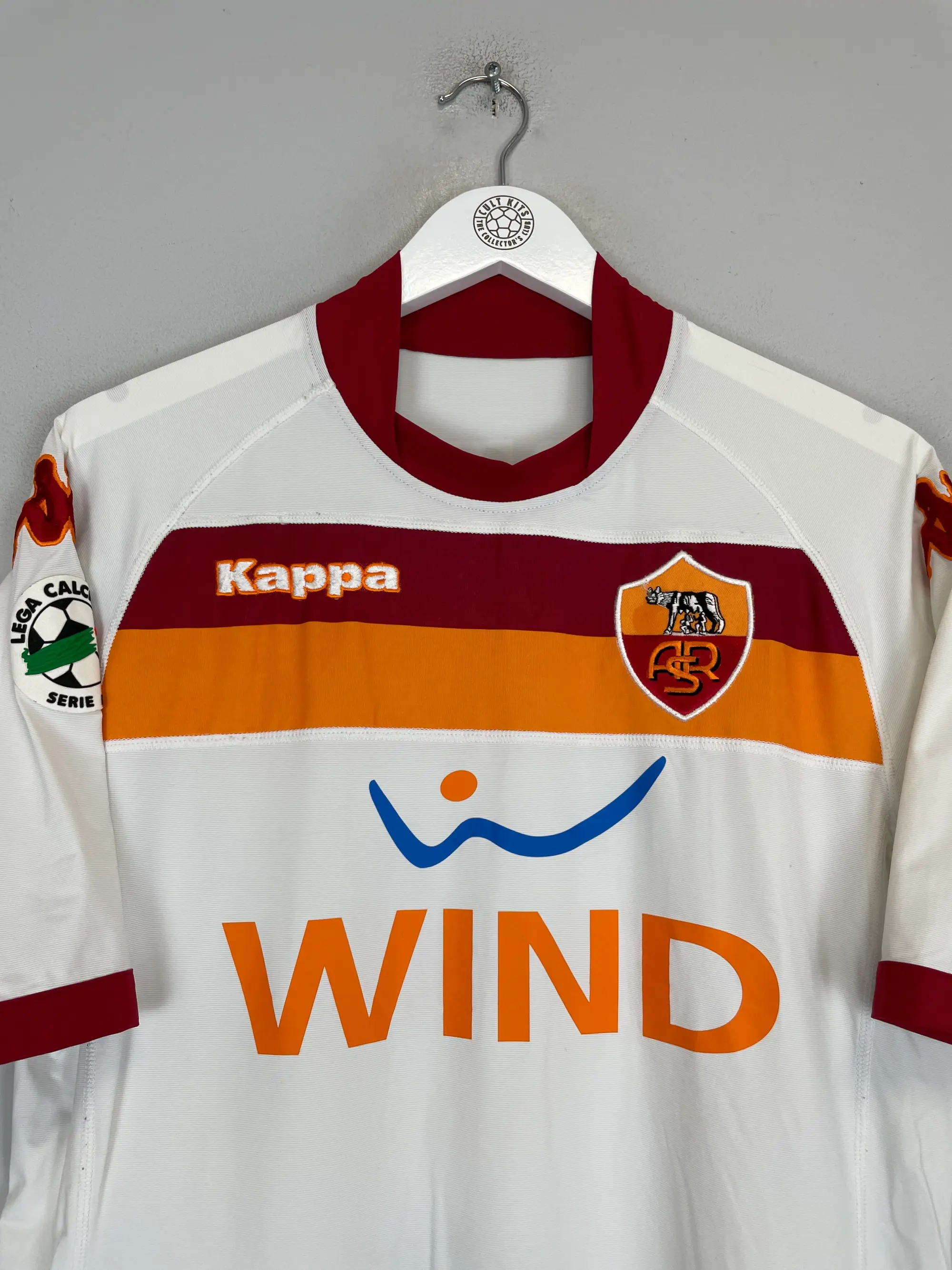 2009/10 ROMA TOTTI #10 AWAY SHIRT (M) KAPPA | CULT KITS